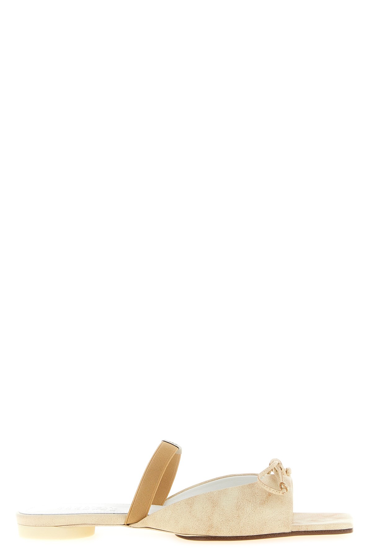 MM6 MAISON MARGIELA Sandalen Mit Eckiger Fußspitze　MM6 MAISON MARGIELA スクエアトゥ サンダル MM6