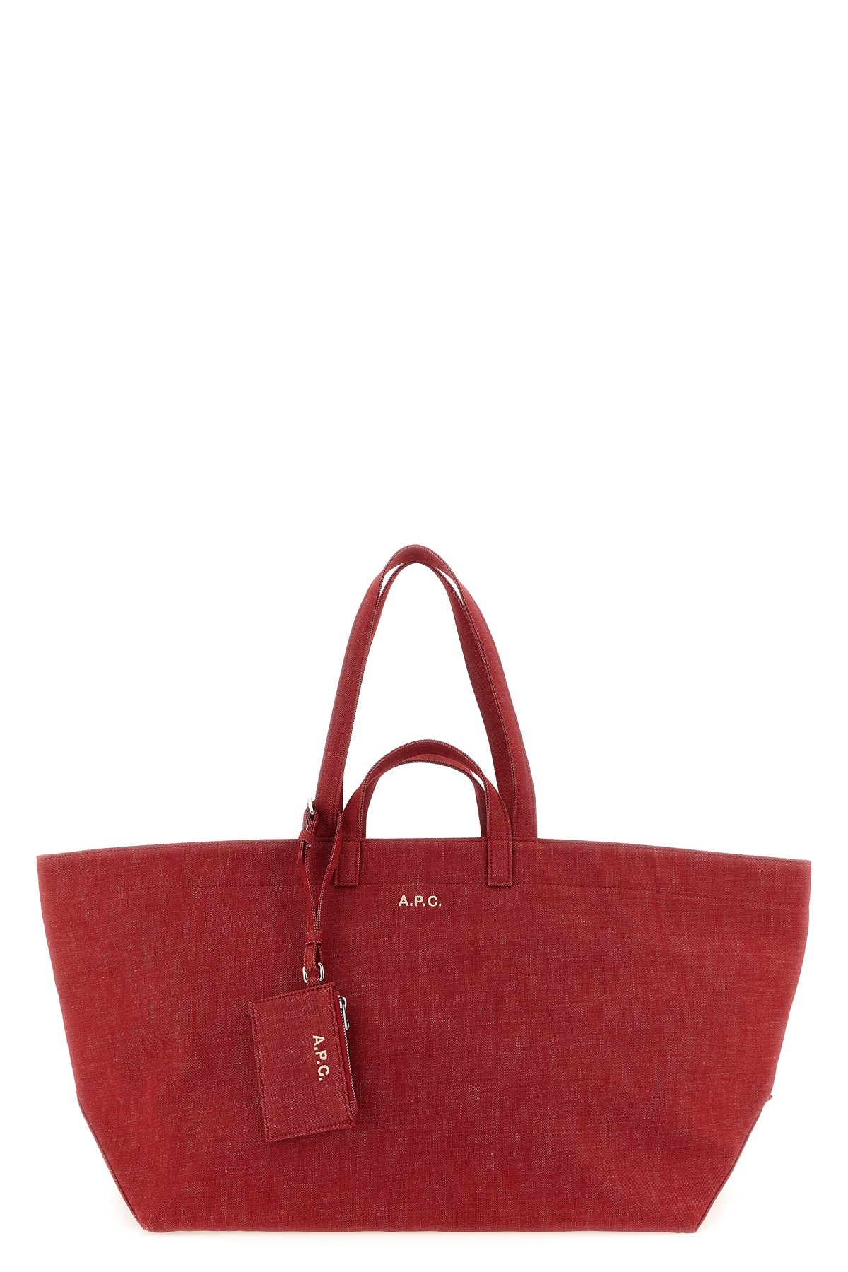 'Le Drummer Toile' Large Shopping Bag