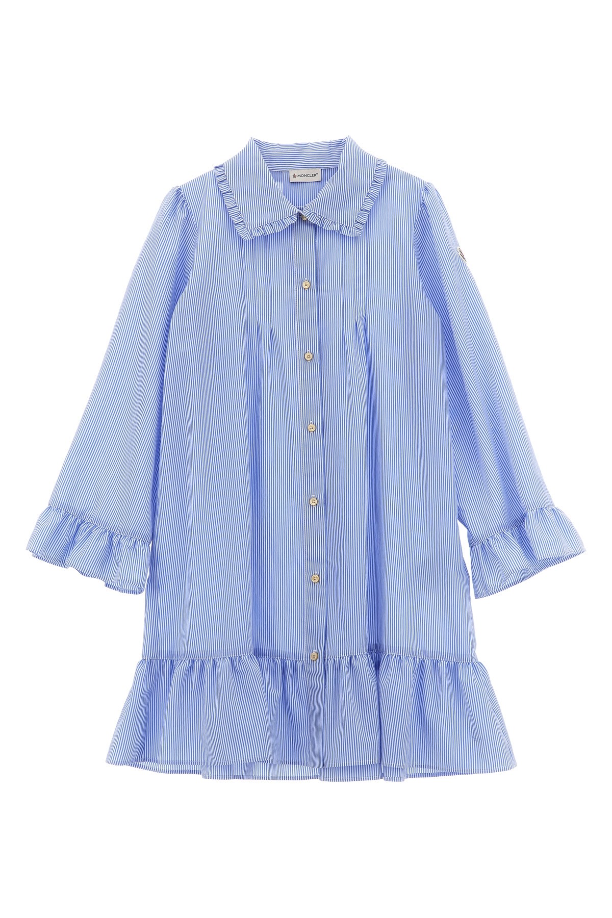 MONCLER MONCLER ENFANT Gestreiftes Kleid　MONCLER ENFANT ストライプ ドレス