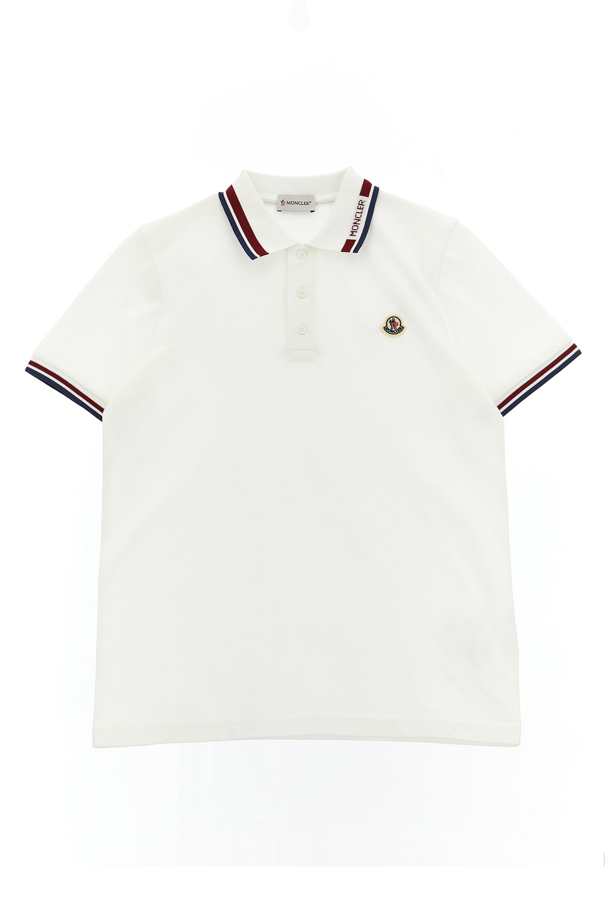 MONCLER MONCLER ENFANT Polo-Kit + Bermuda-Shorts Aus Baumwolle　MONCLER ENFANT ポロキット + コットン バミューダ ショーツ