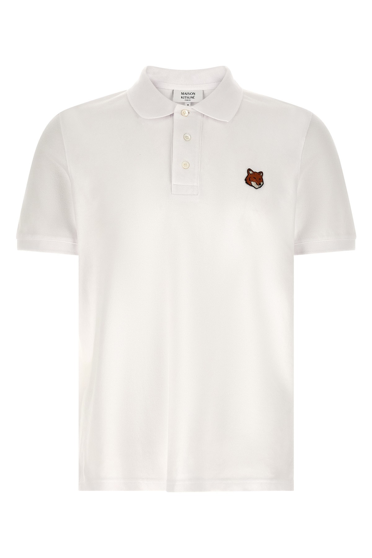 MAISON KITSUNE Polohemd "Fox Head"　MAISON KITSUNE ポロヘムド「フォックスヘッド」 MAISON