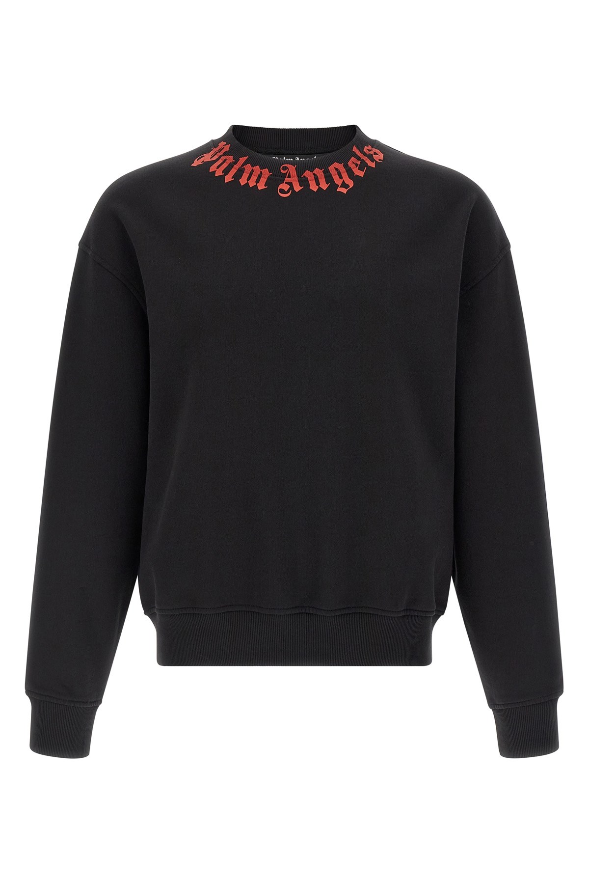 PALM ANGELS Sweatshirt "Neck Logo"　PALM ANGELS スウェットシャツ「ネックロゴ」 PALM