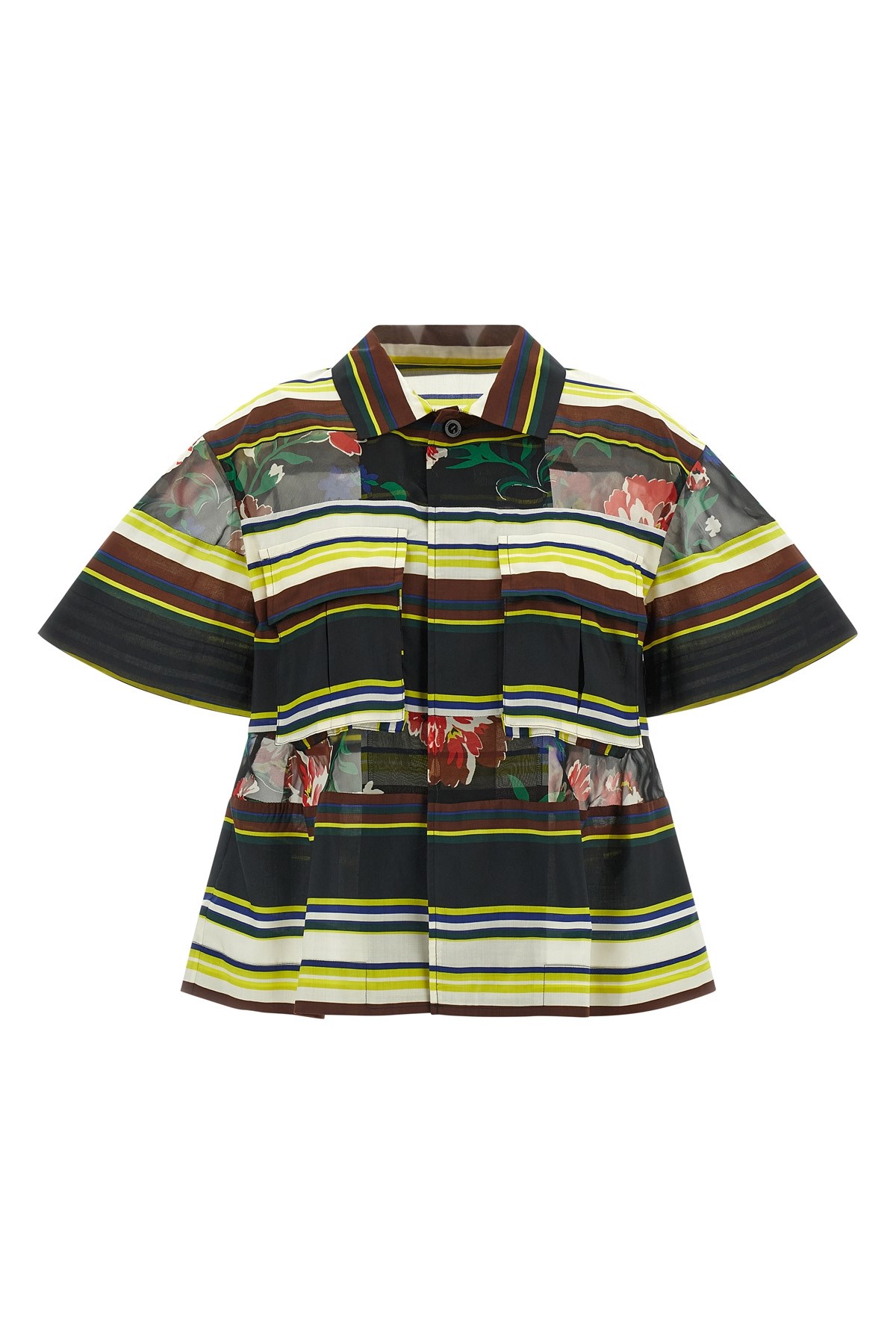SACAI Hemd "Pattern Mix" SACAI
