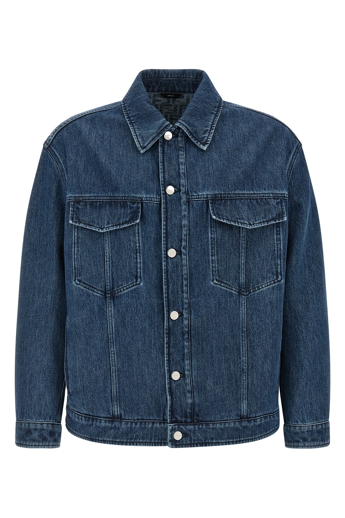 FENDI FENDI Jeansjacke "Ff Selleria"　フェンディ デニムジャケット「Ff セレリア」