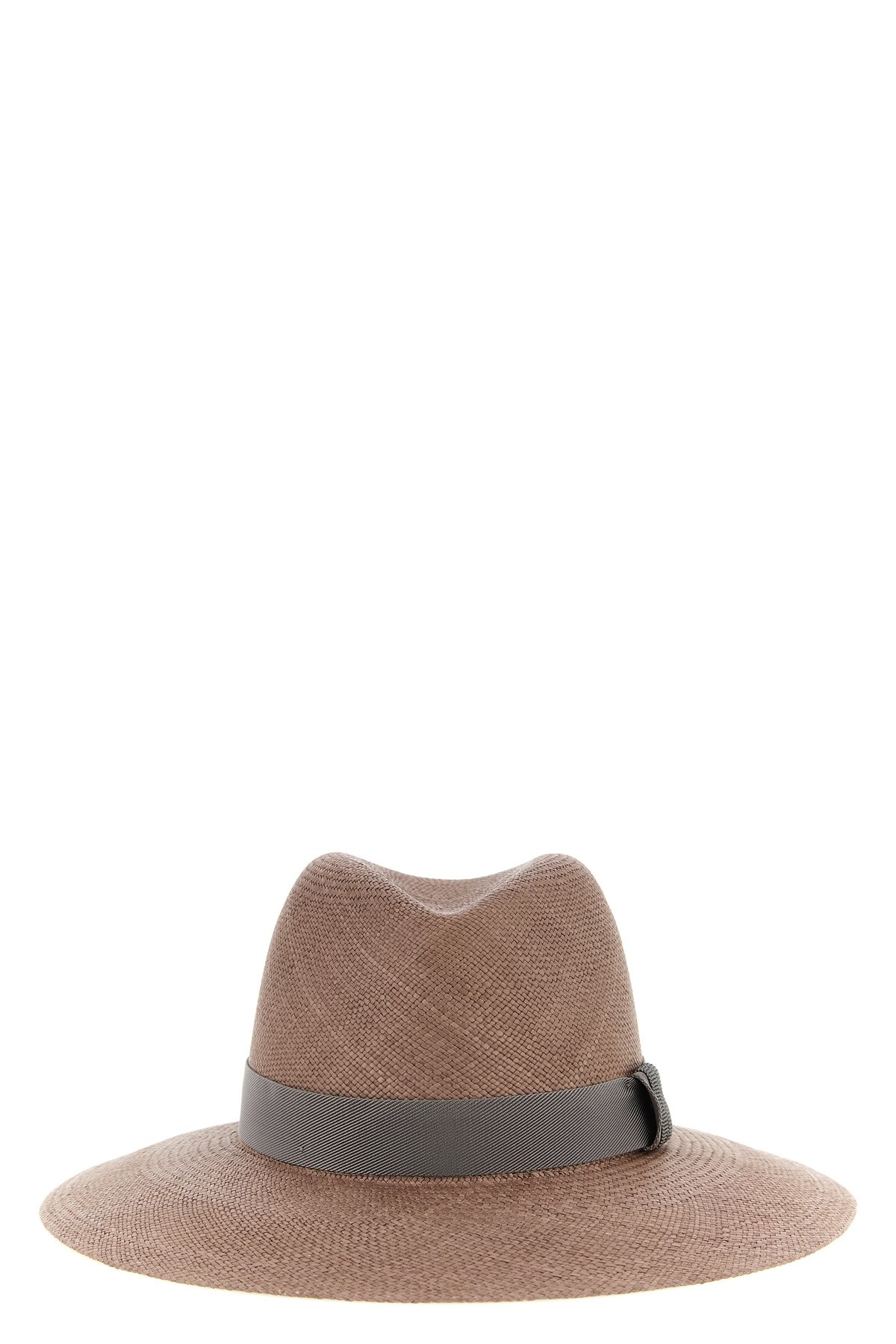 BRUNELLO CUCINELLI Cappello 'Precious Leather Band'