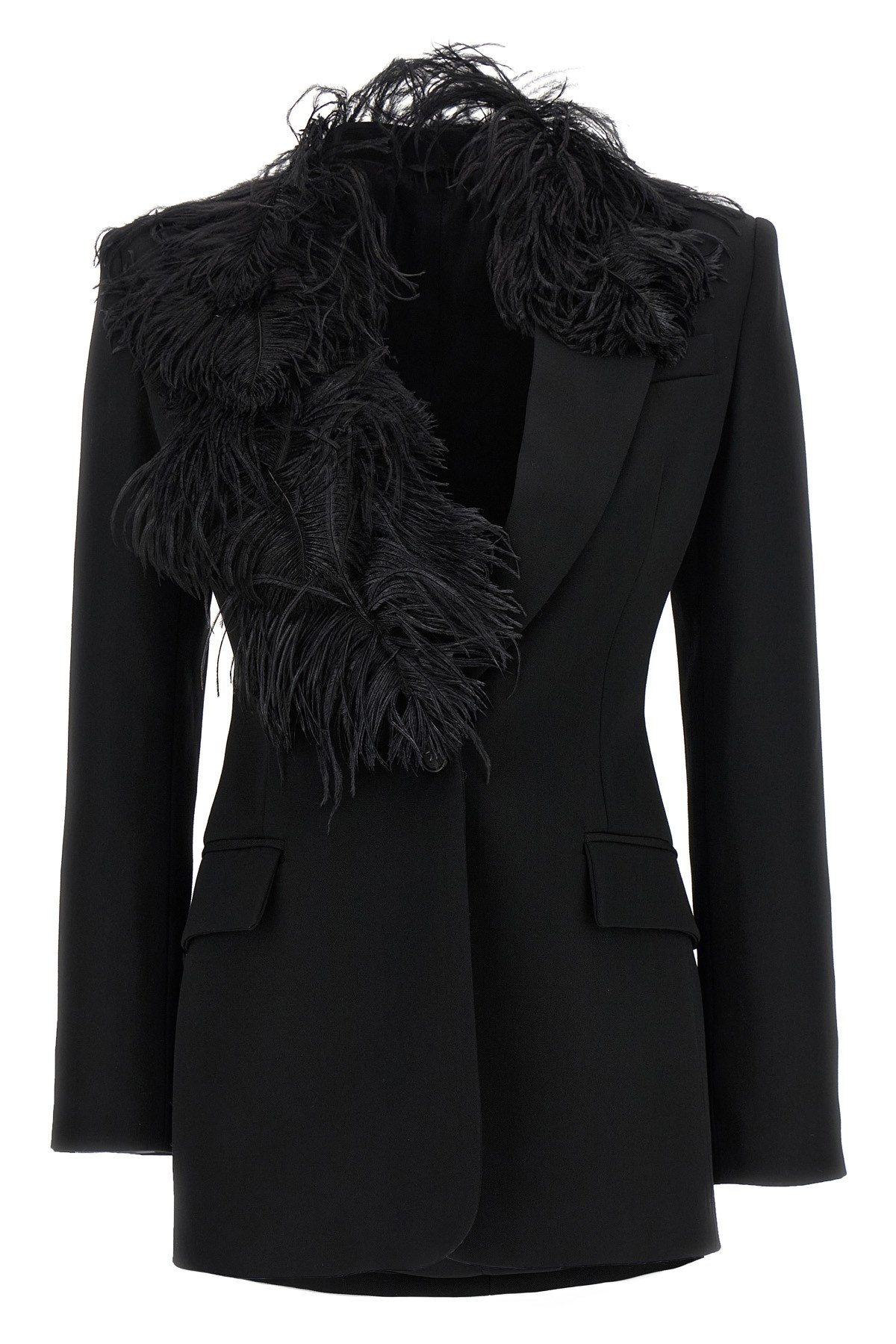 Feather Blazer - Size 38 IT