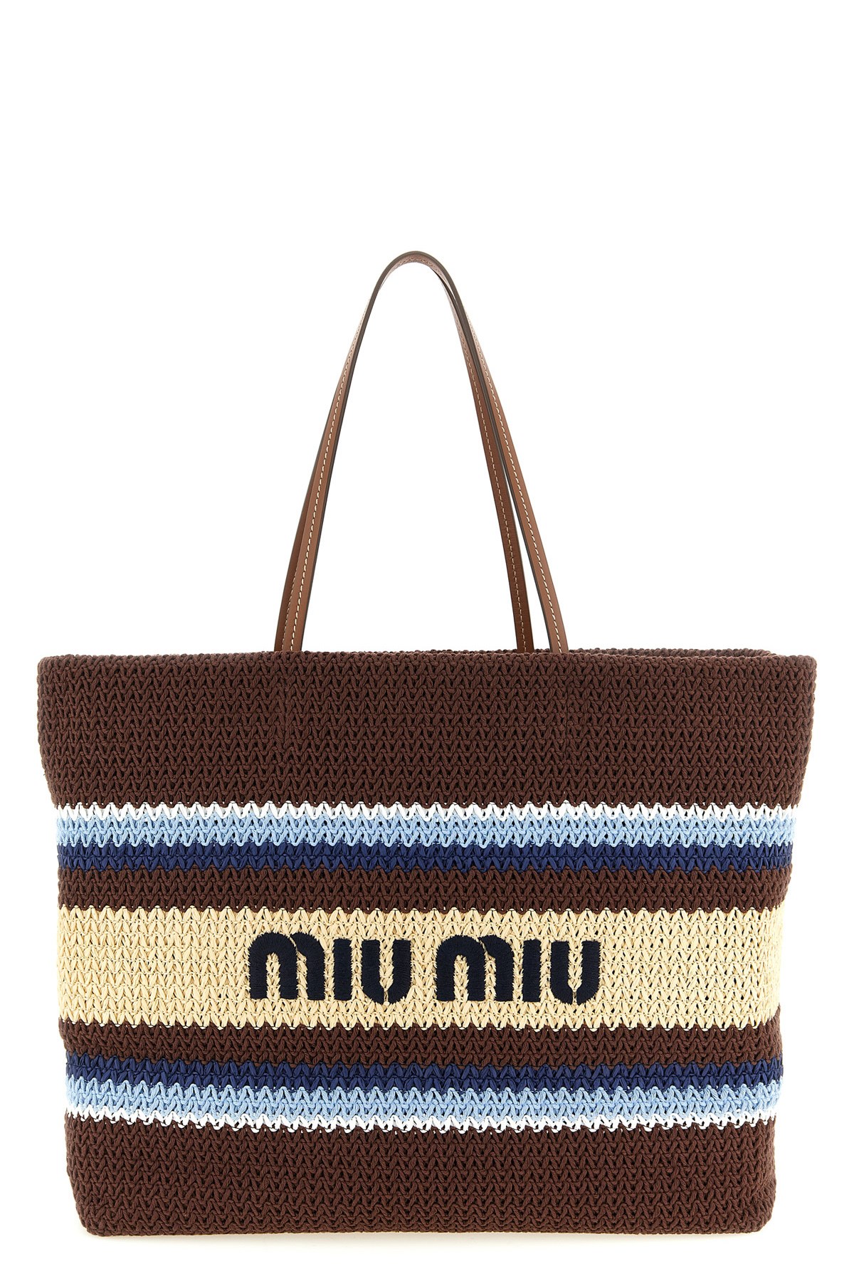 Large Raffia Shopping Bag