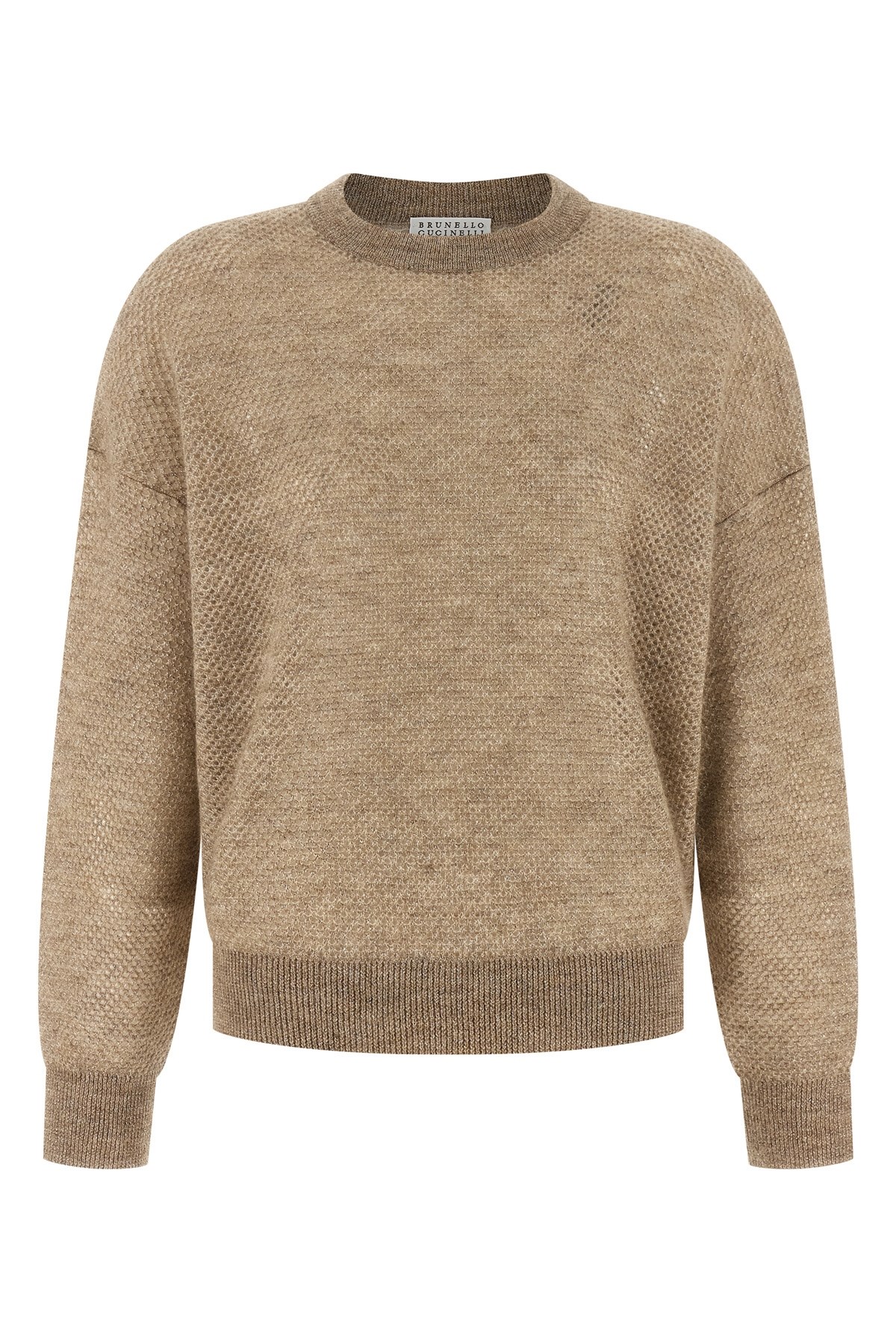 Brunello Cucinelli Waffle Knit In Sand
