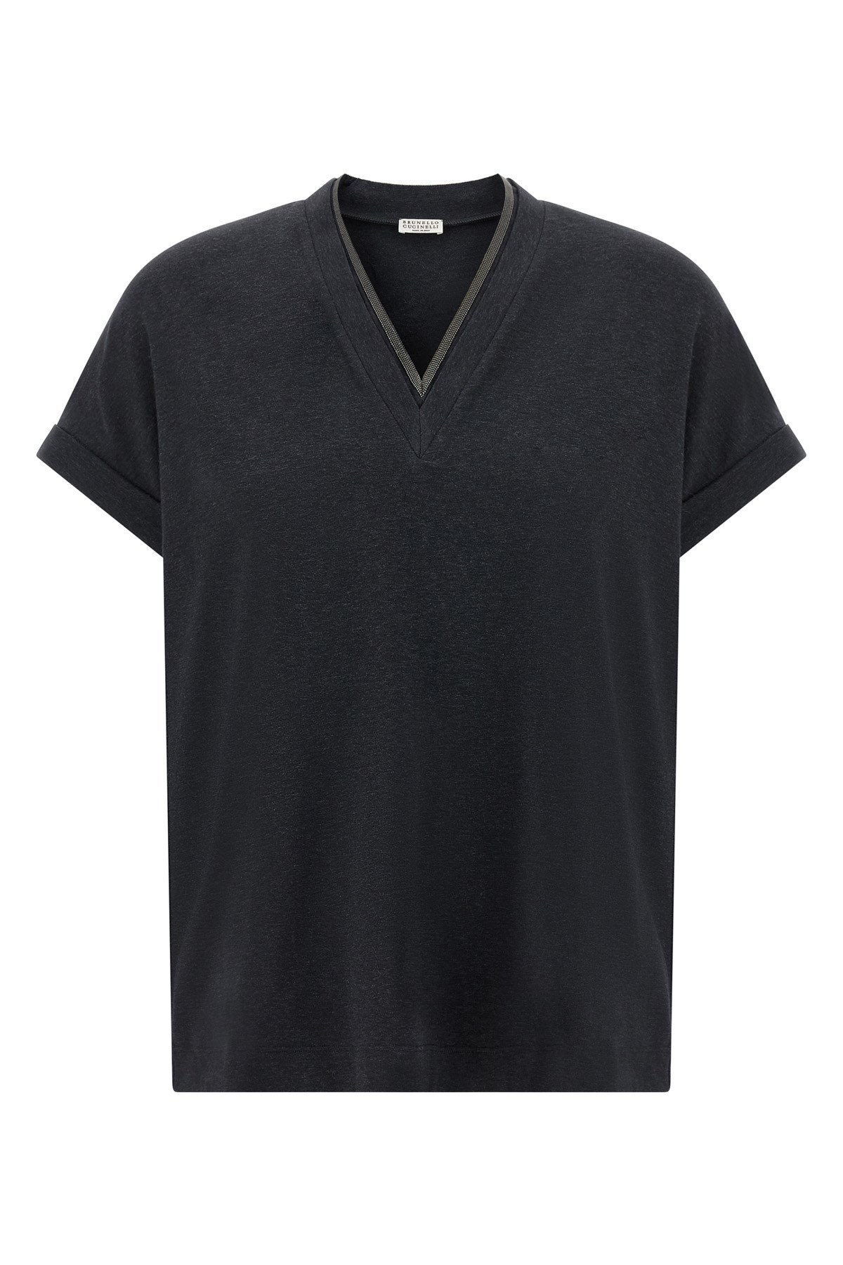 BRUNELLO CUCINELLI 'Shiny Trims' T-Shirt