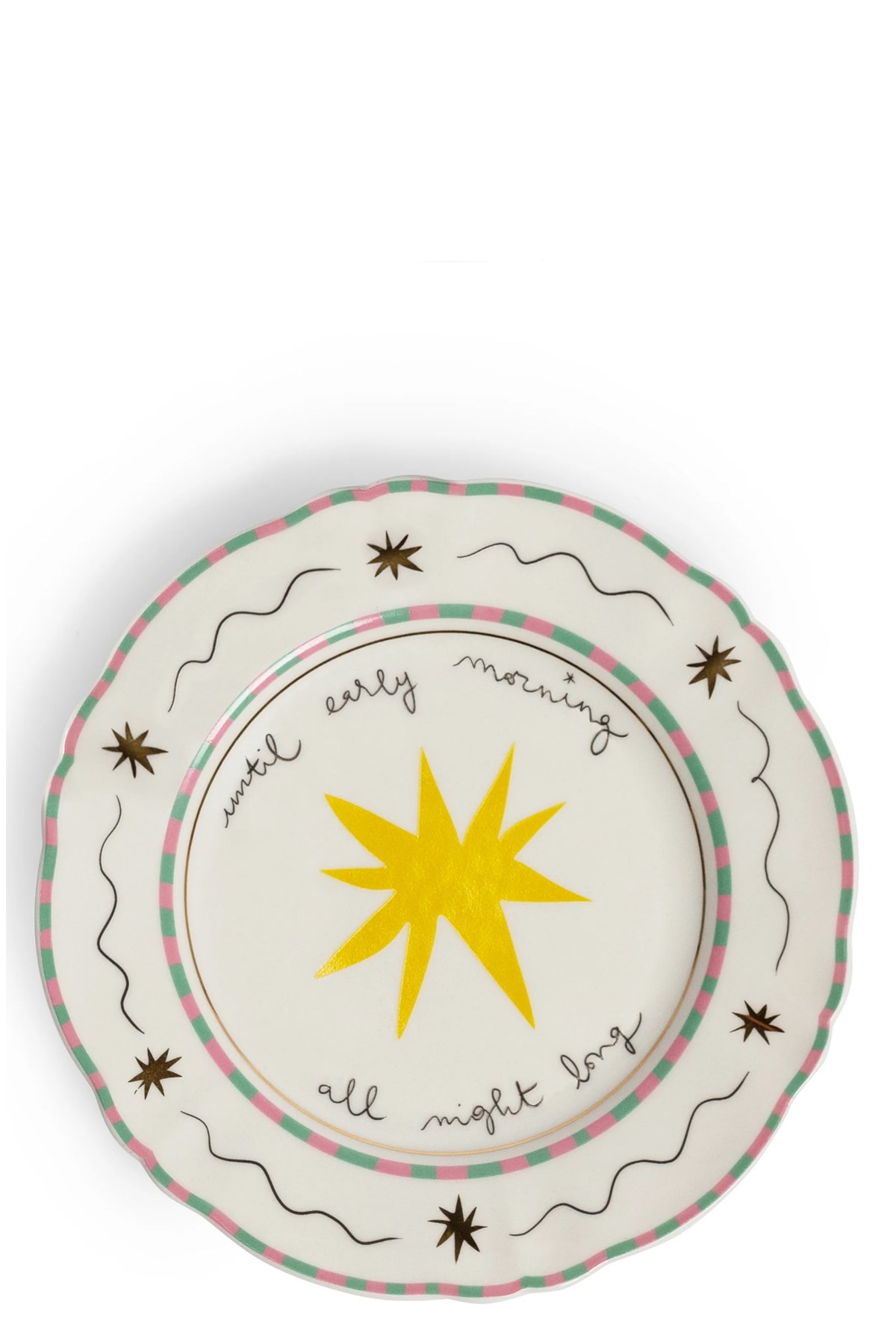 Bitossi 'stella' Side Plate ⌀ 16,5 Cm In Multi