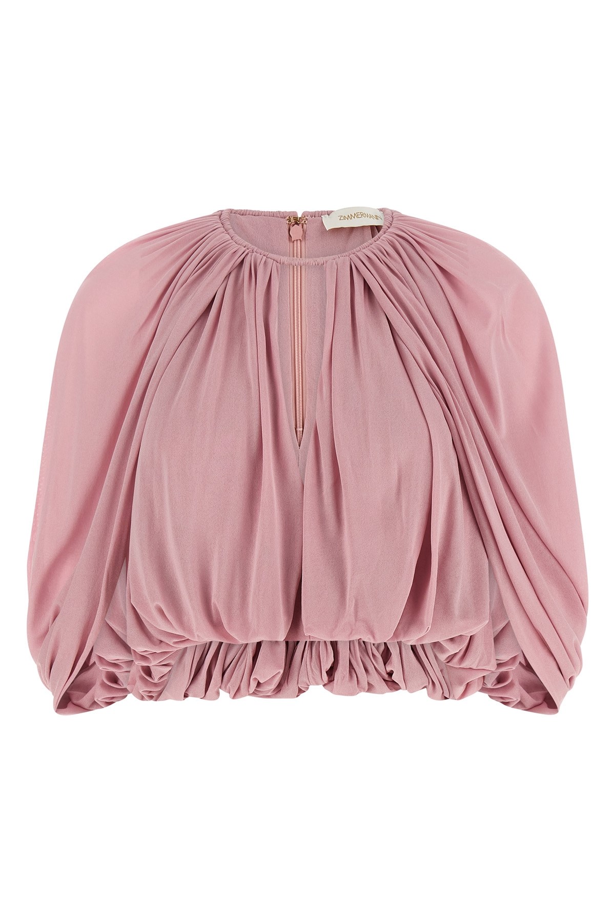 Zimmermann 'alchemy' Blouse In Pink
