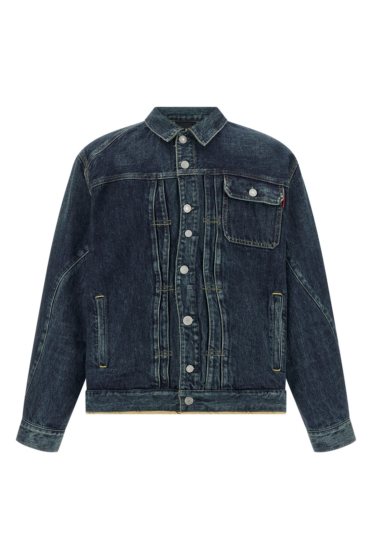 UNDERCOVER Jacke Mit Geschwungenen Nähten　曲線的な縫い目を備えた UNDERCOVER ジャケット UNDERCOVER