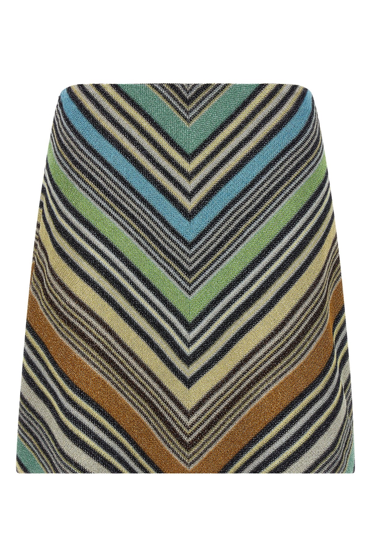 Geometric Pattern Skirt - Size 38 IT