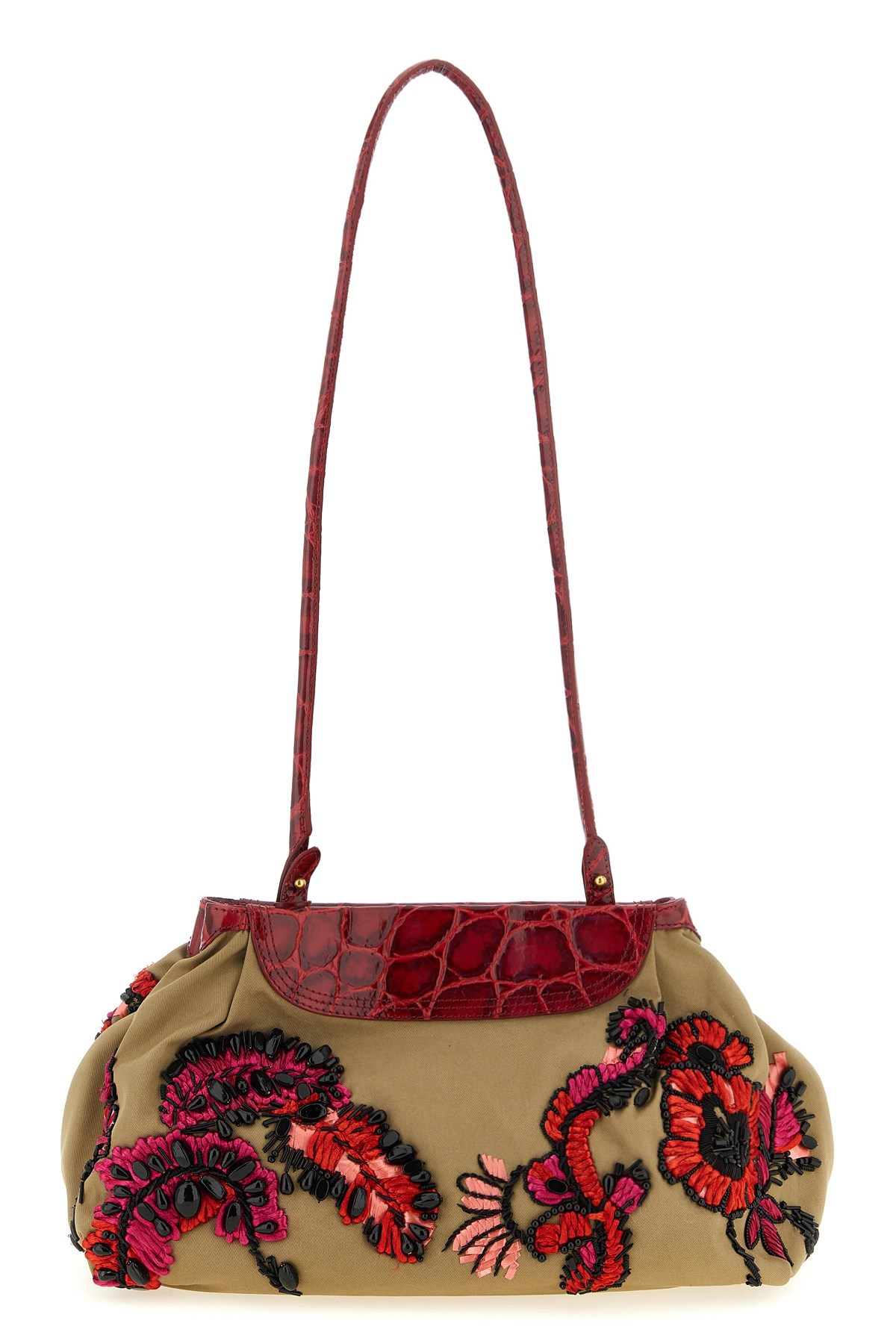 Dries Van Noten DRIES VAN NOTEN  Clutch Mit Stickerei　DRIES VAN NOTEN 刺繍入りクラッチバッグ