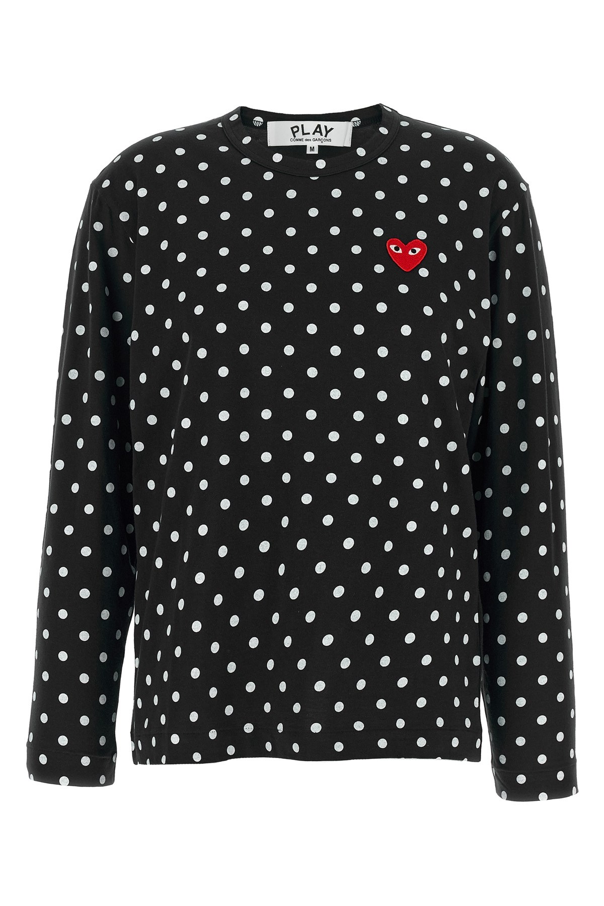 COMME DES GARÇONS PLAY T-Shirt "Red Emblem"　COMME DES GARÇONS PLAY “レッドエンブレム” Tシャツ COMME