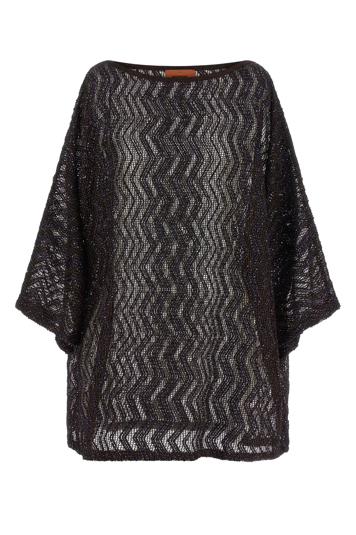 Zigzag Mesh Dress - Size L