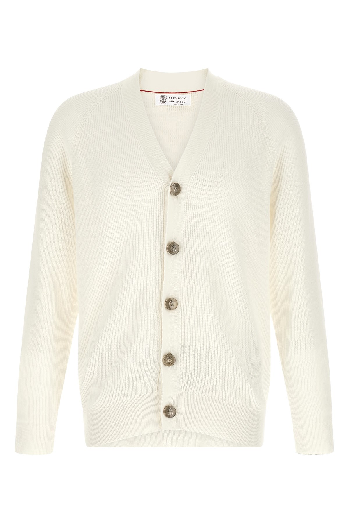 BRUNELLO CUCINELLI English Ribbed Cardigan
