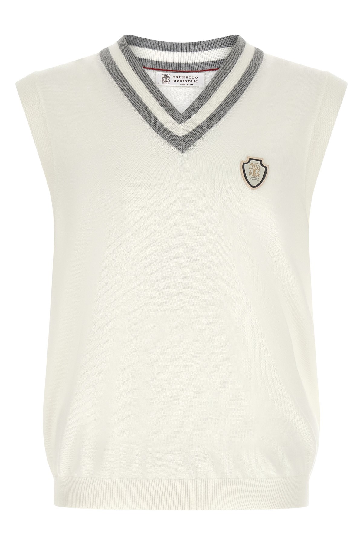 BRUNELLO CUCINELLI Logo Patch Vest