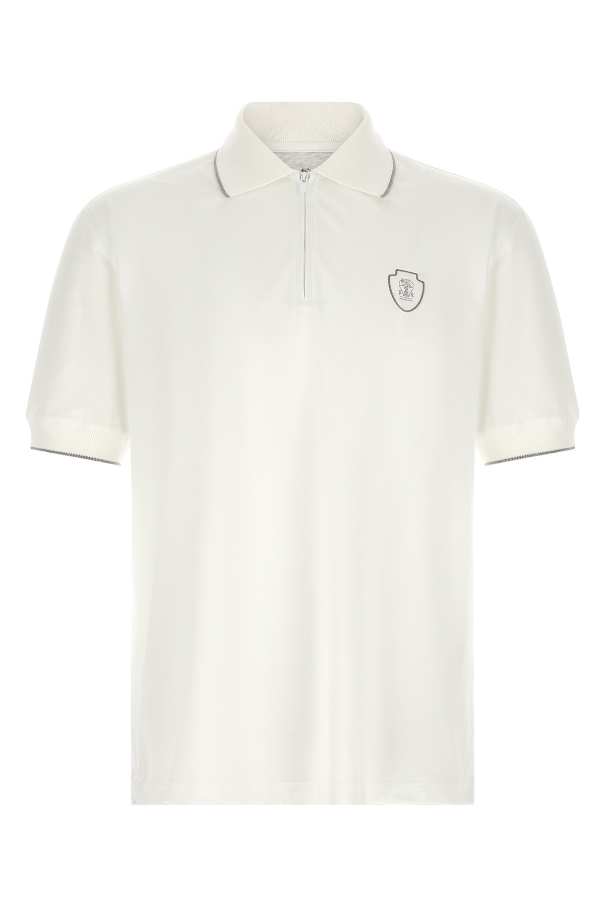 BRUNELLO CUCINELLI Techno Piquet Polo Shirt
