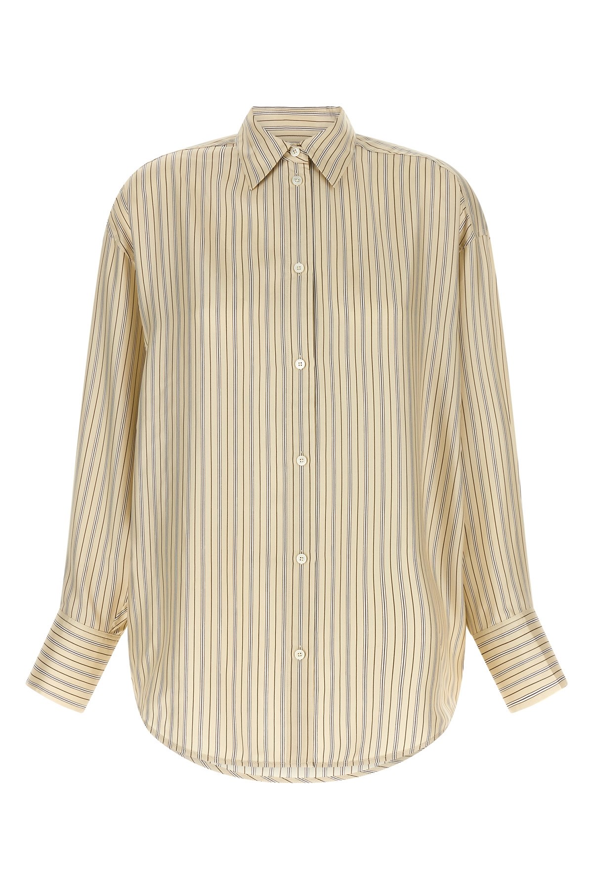 TOTEME Striped Silk Shirt