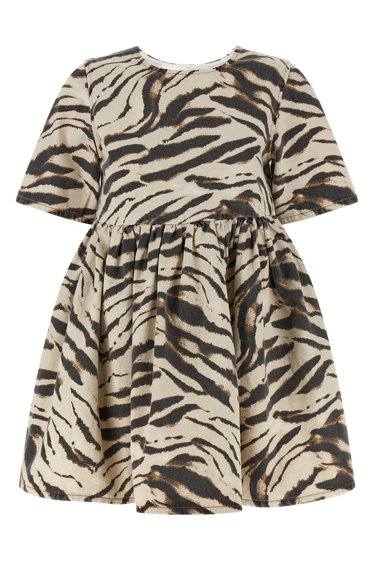 'Zebra Denim' Dress - Size 34 EU