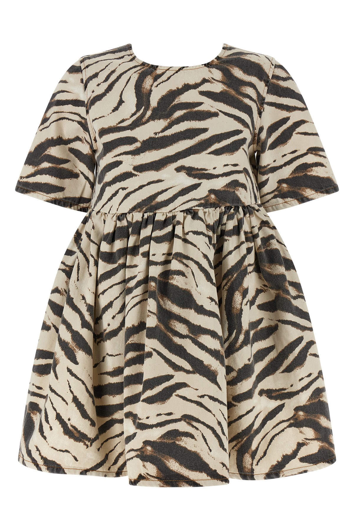 GANNI Kleid "Zebra Denim"　GANNI ドレス「ゼブラデニム」 GANNI