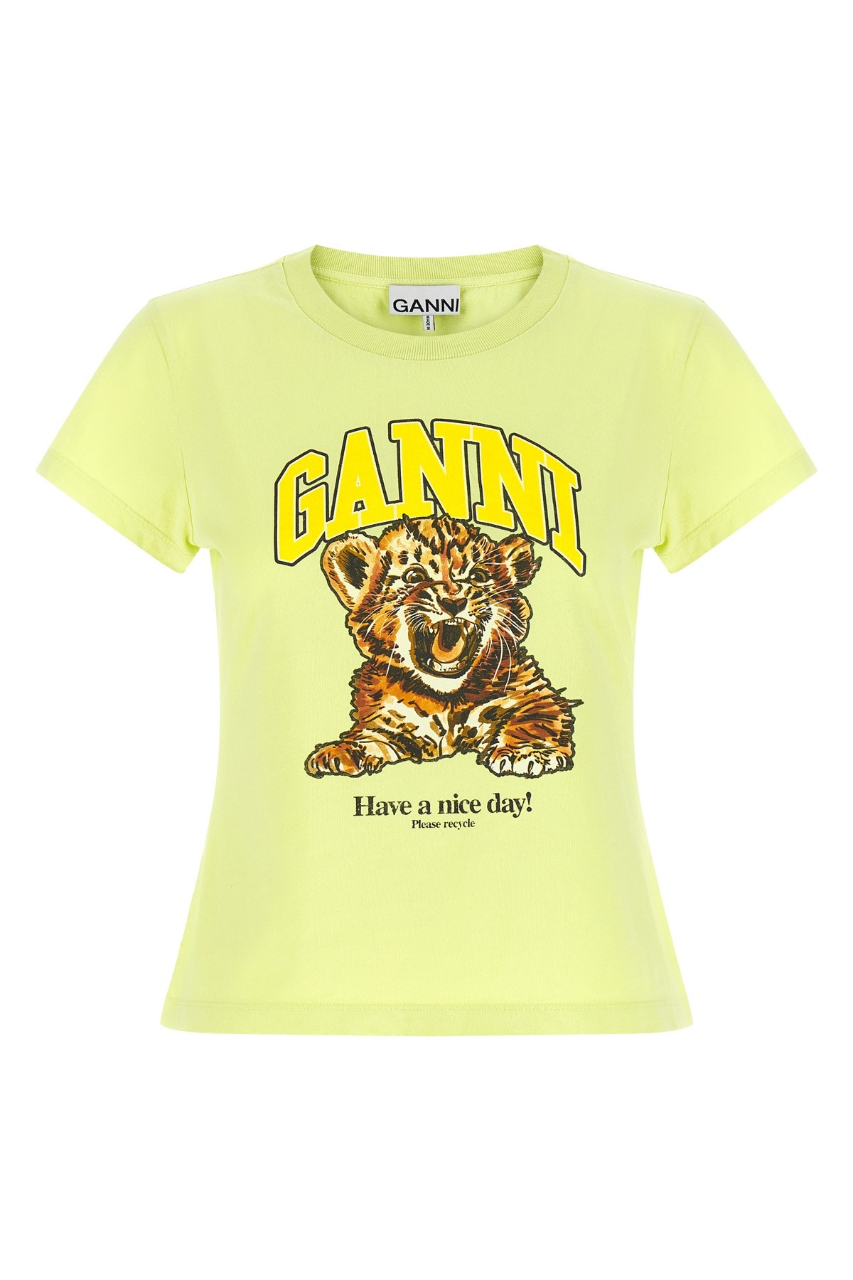 GANNI T-Shirt "Tiger"　GANNI Tシャツ「タイガー」 GANNI