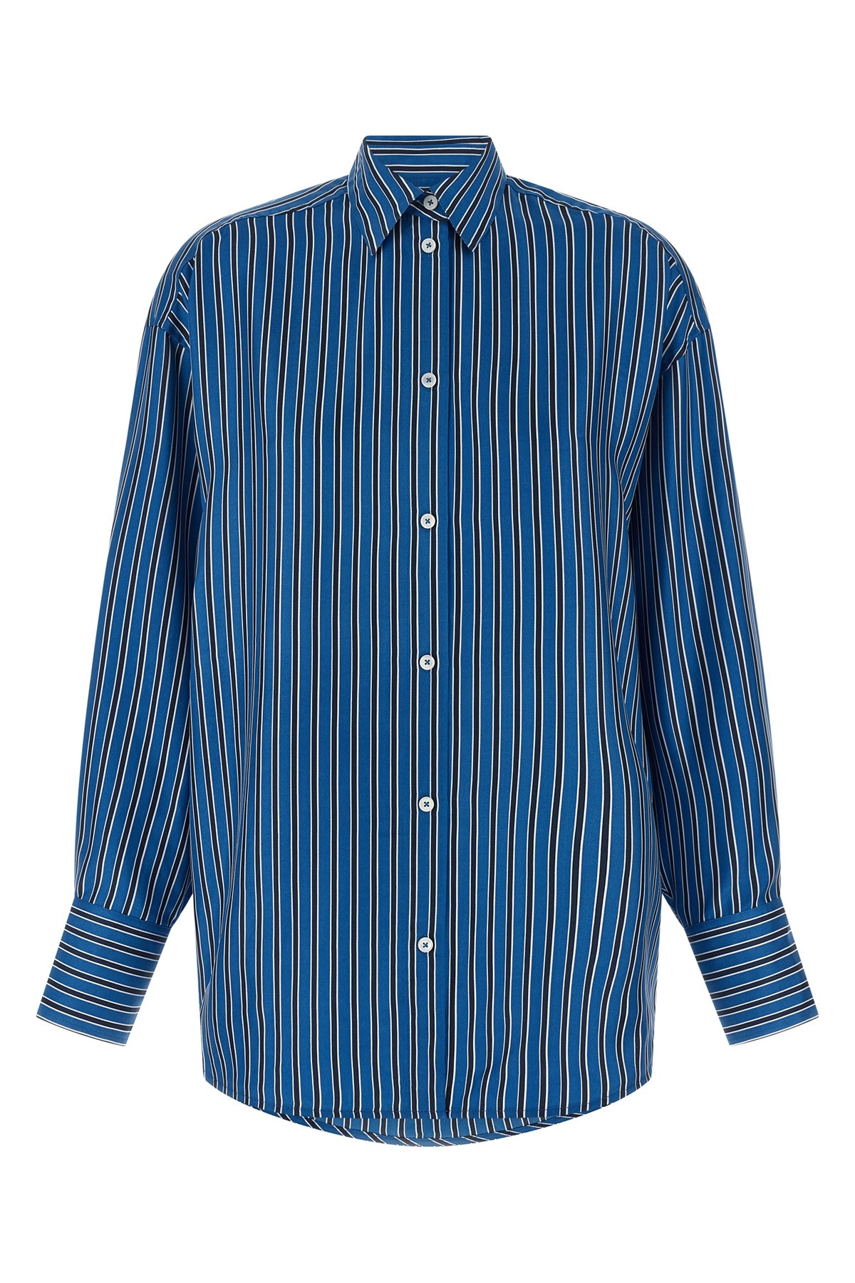 TOTEME Striped Silk Shirt