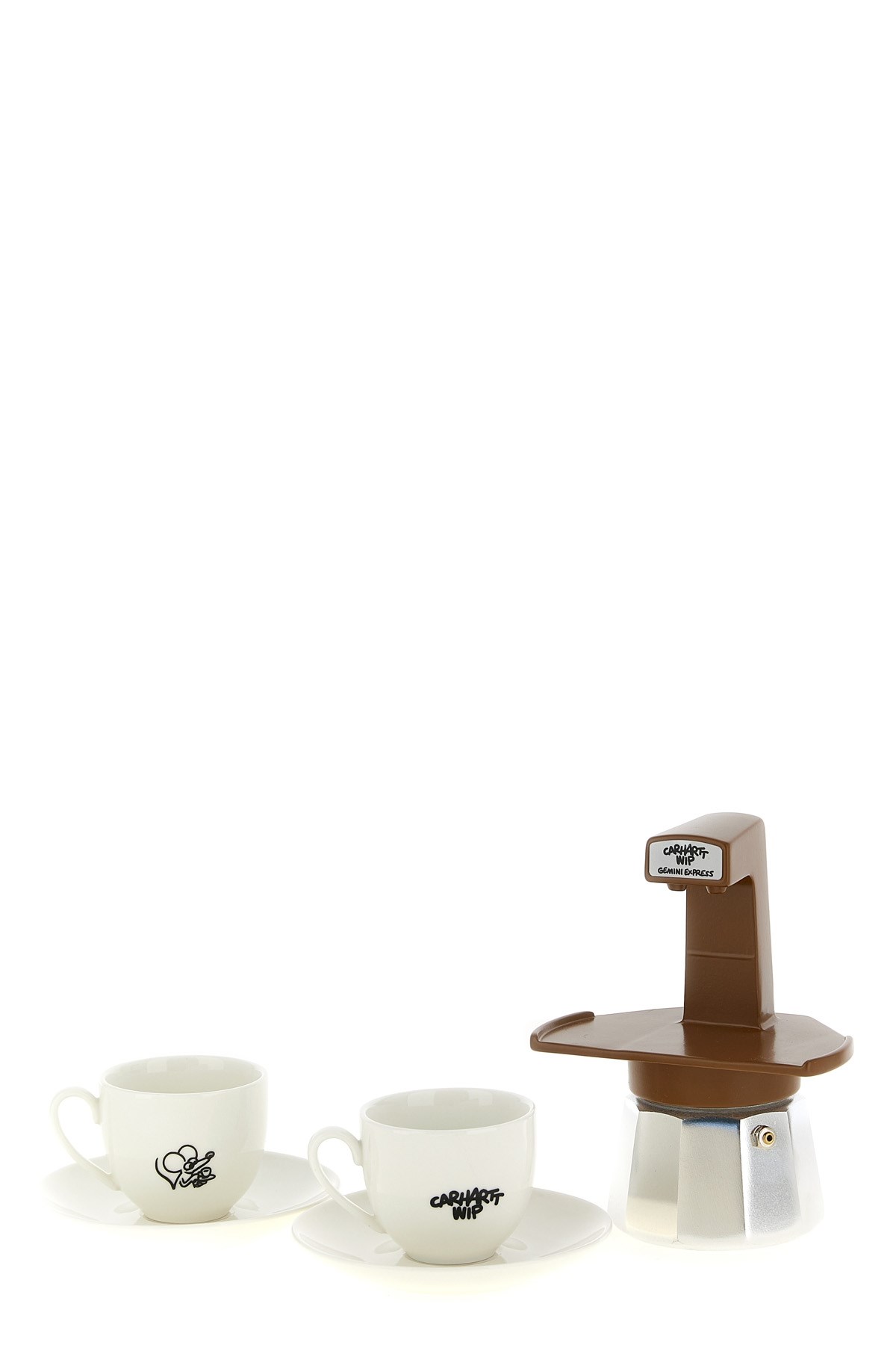 Coffee Machine Set + 2 'Coffee Break' Cups
