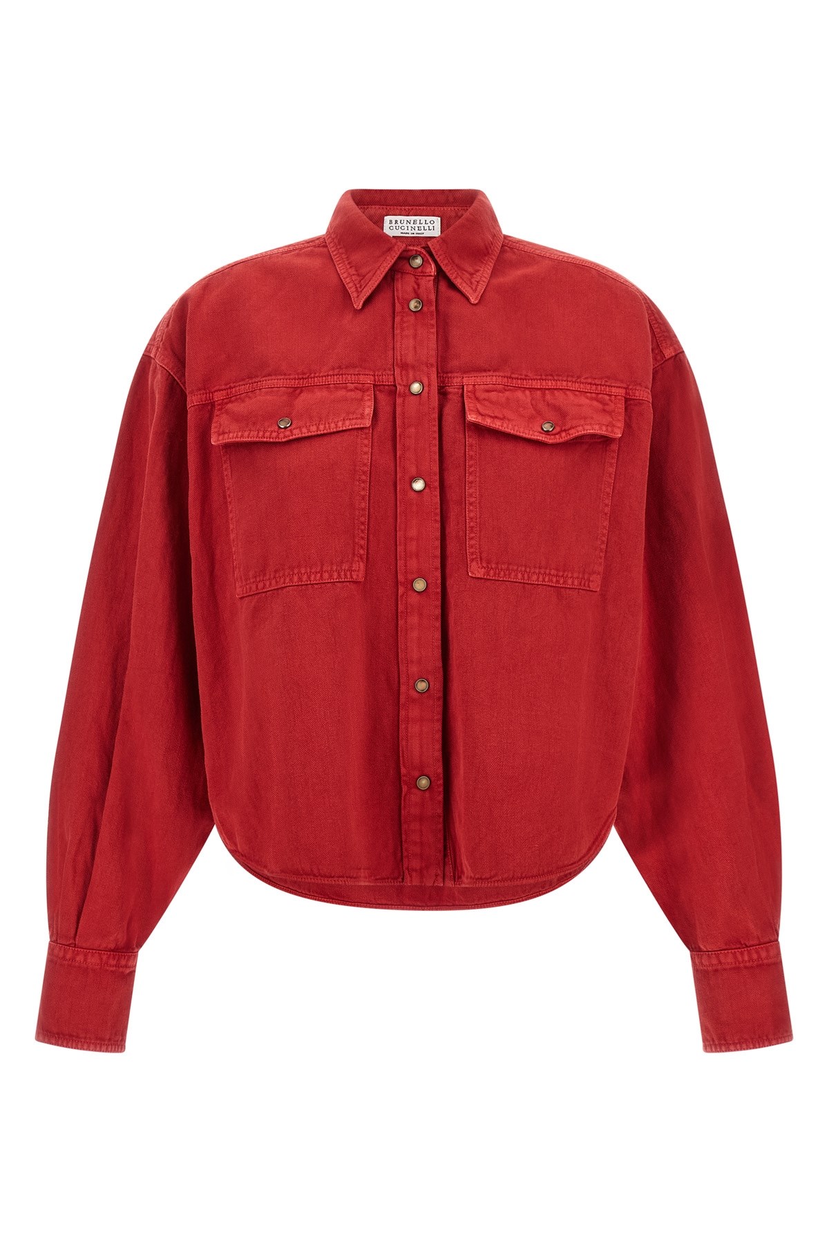 Cotton And Linen Shirt - Size M
