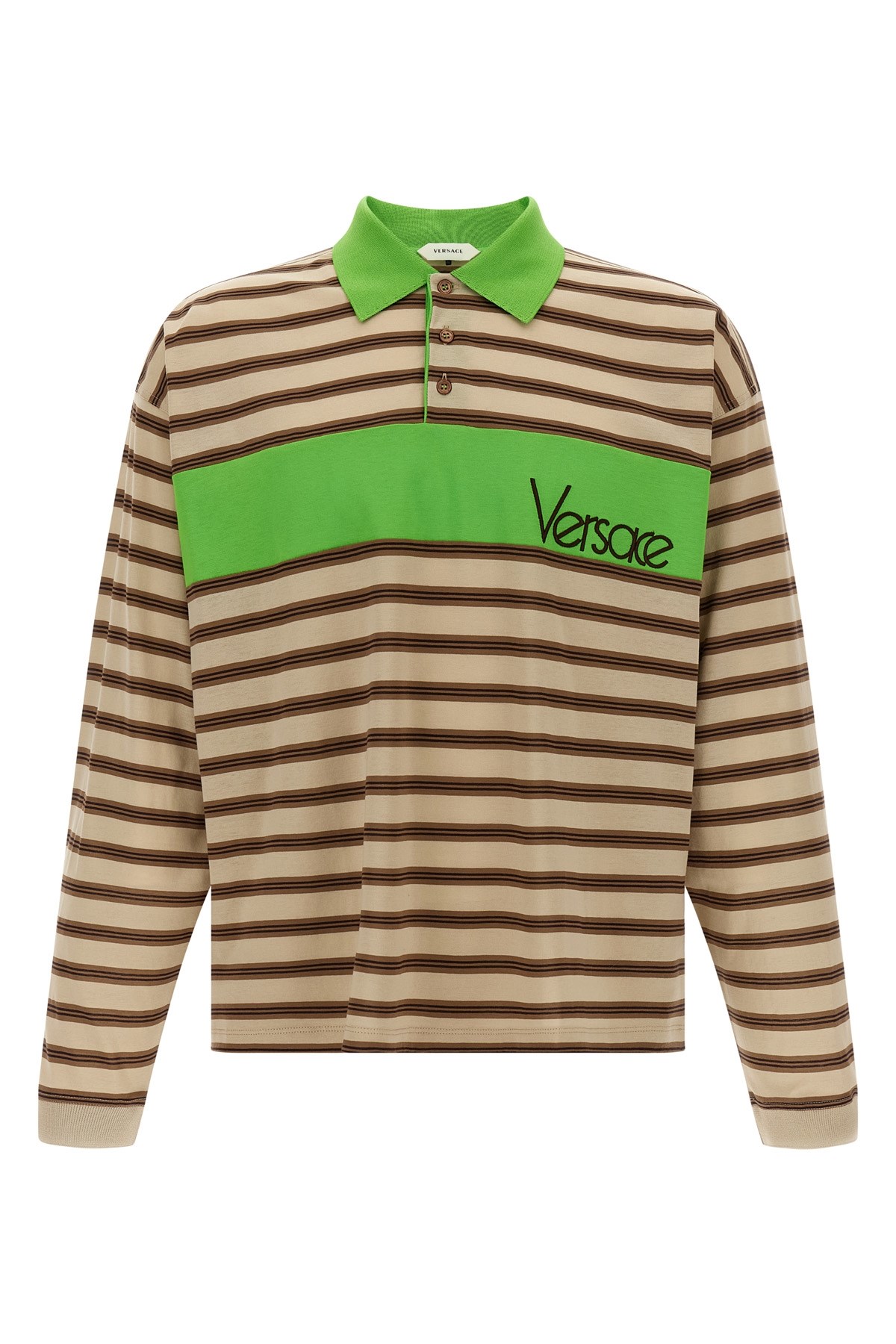 VERSACE Polohemd Mit Intarsienmuster VERSACE