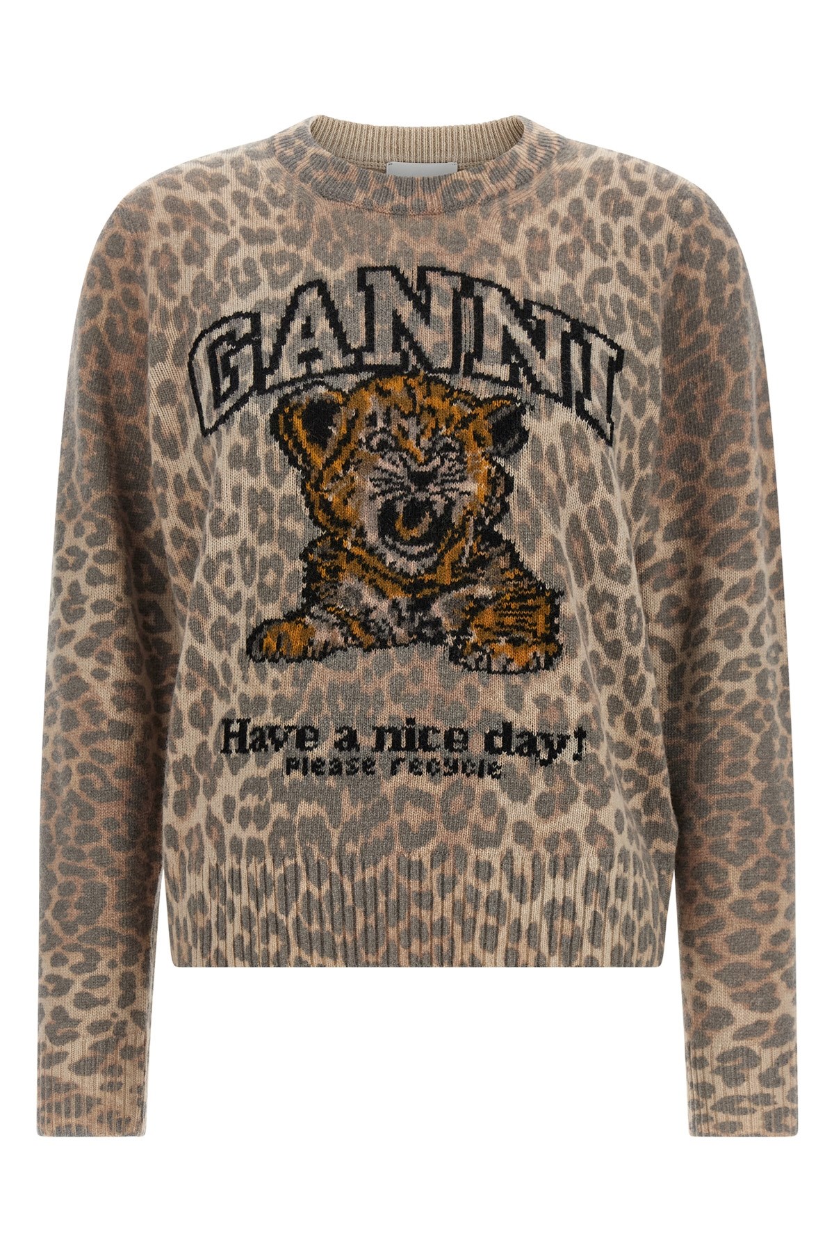 GANNI Pullover "Tiger"　GANNI プルオーバー「タイガー」 GANNI