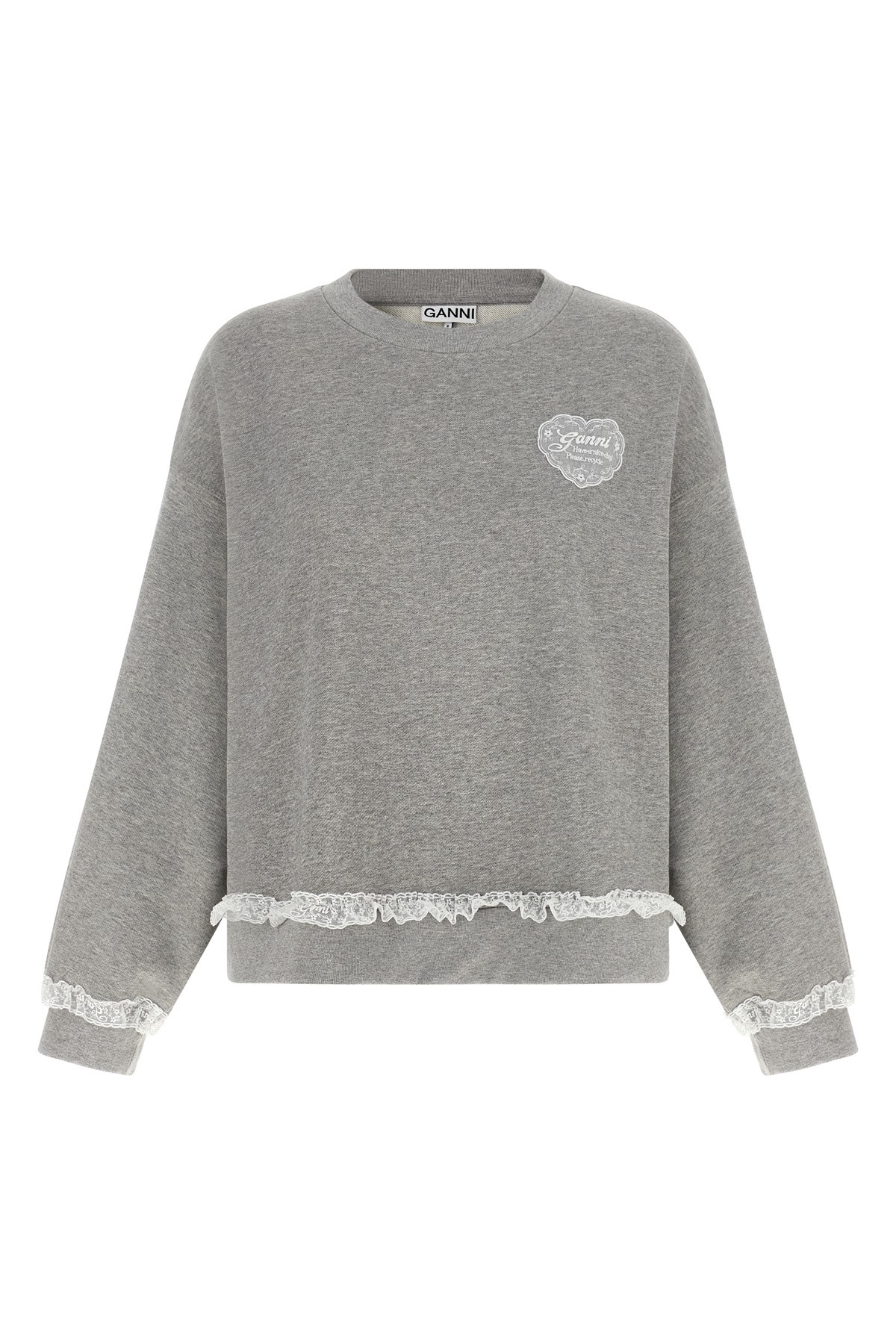 GANNI Sweatshirt "Isoli"　GANNI スウェットシャツ「イソリ」 GANNI