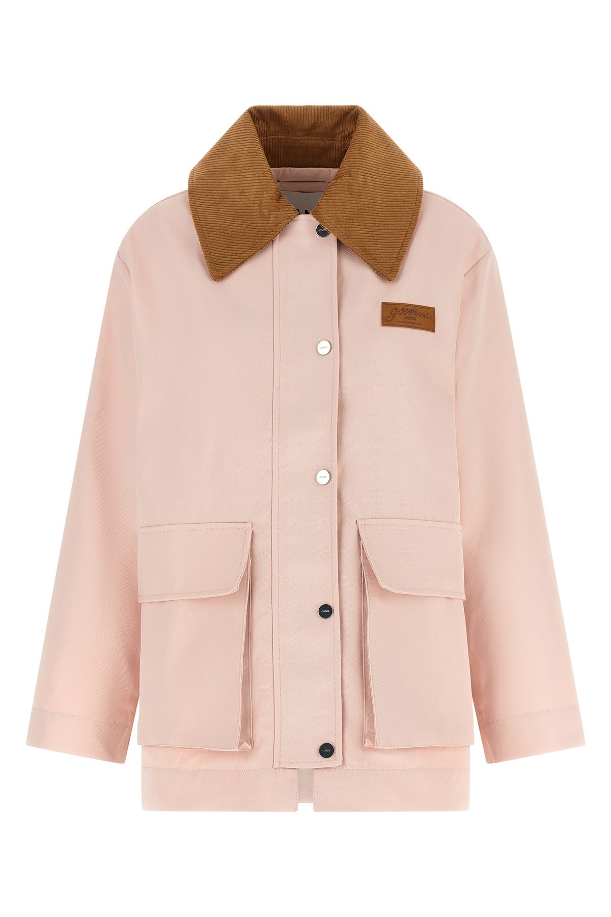 GANNI Twill-Jacke　GANNI ツイルジャケット GANNI
