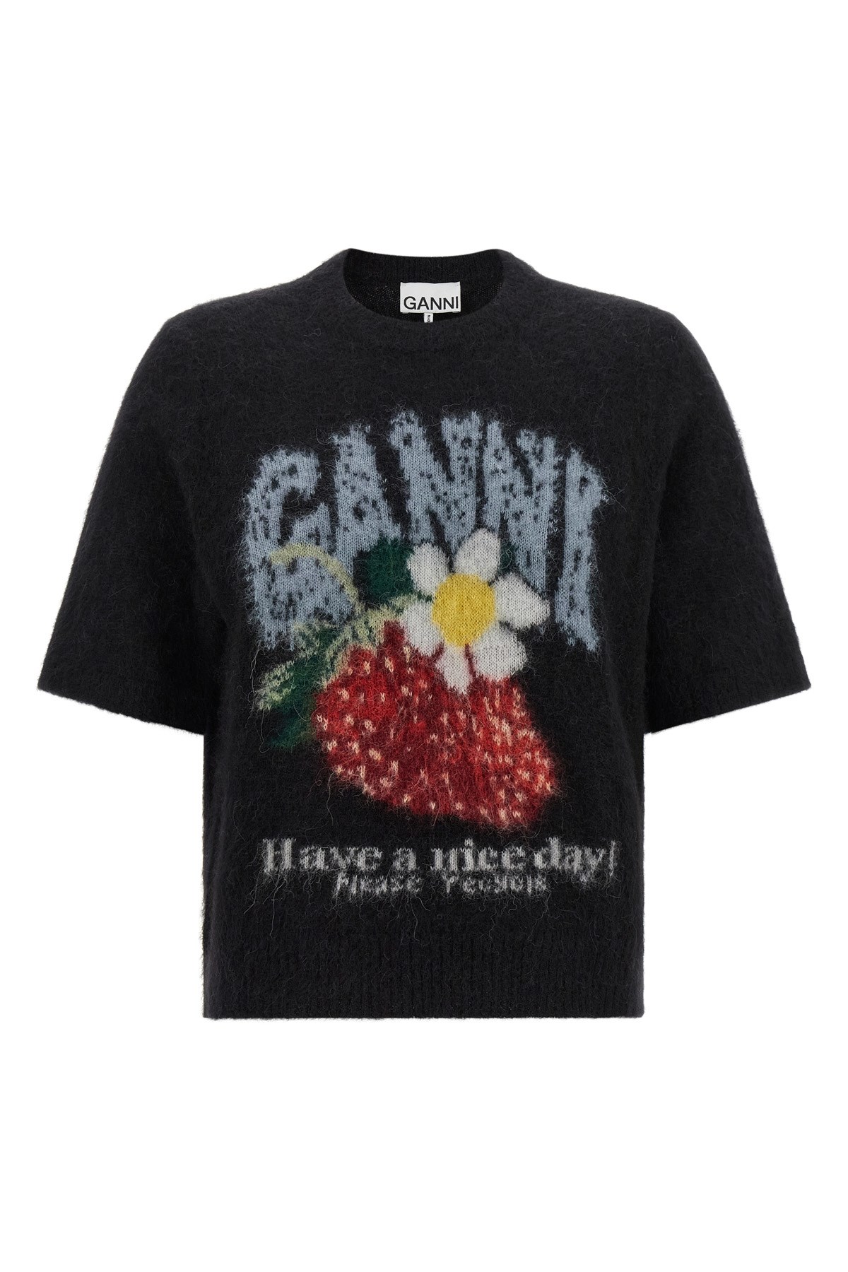 GANNI Pullover "Strawberry"　GANNI プルオーバー「ストロベリー」 GANNI