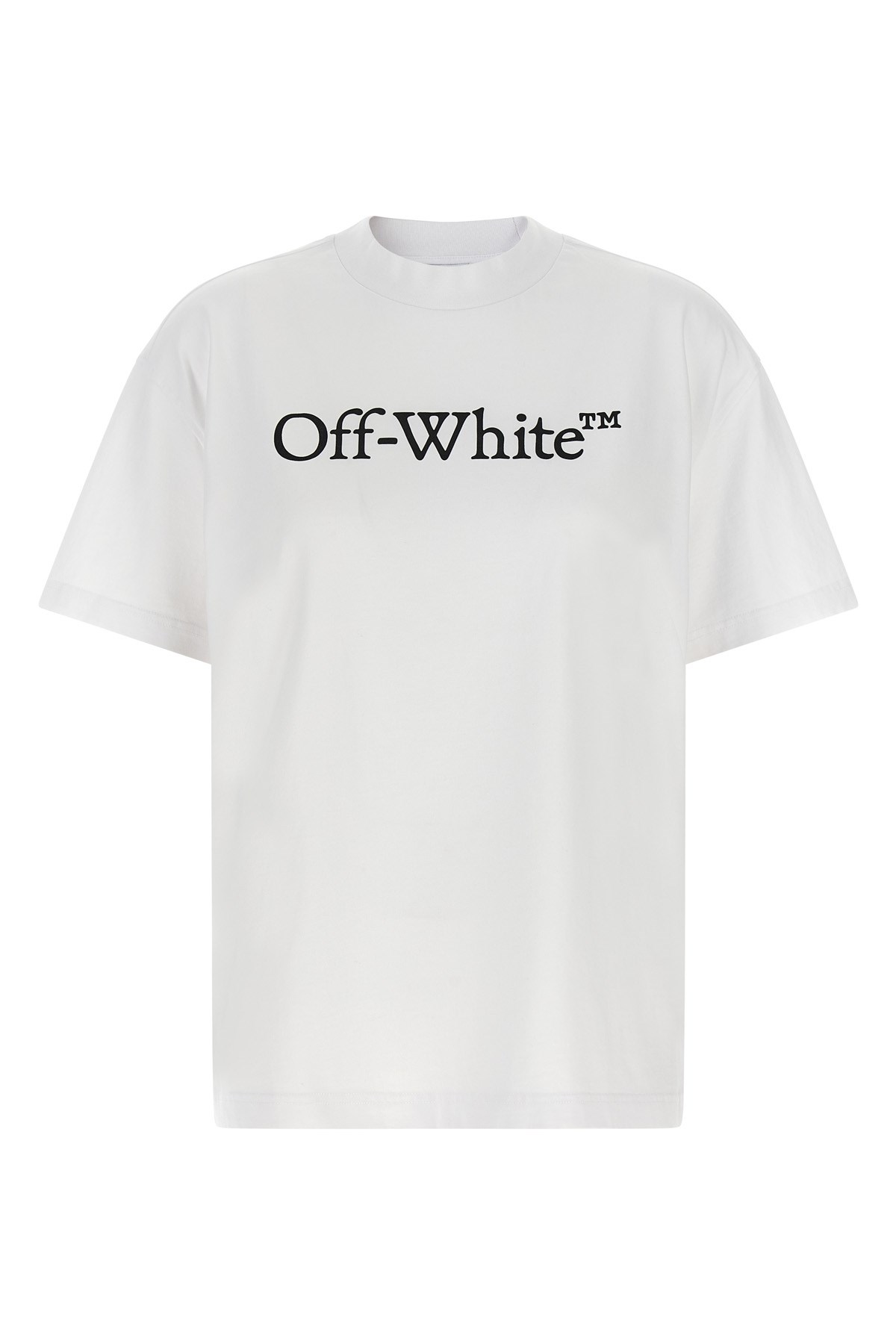 OFF-WHITE T-Shirt "Big Logo Bookish"　OFF-WHITE Tシャツ「ビッグロゴ ブックッシュ」 OFF-WHITE