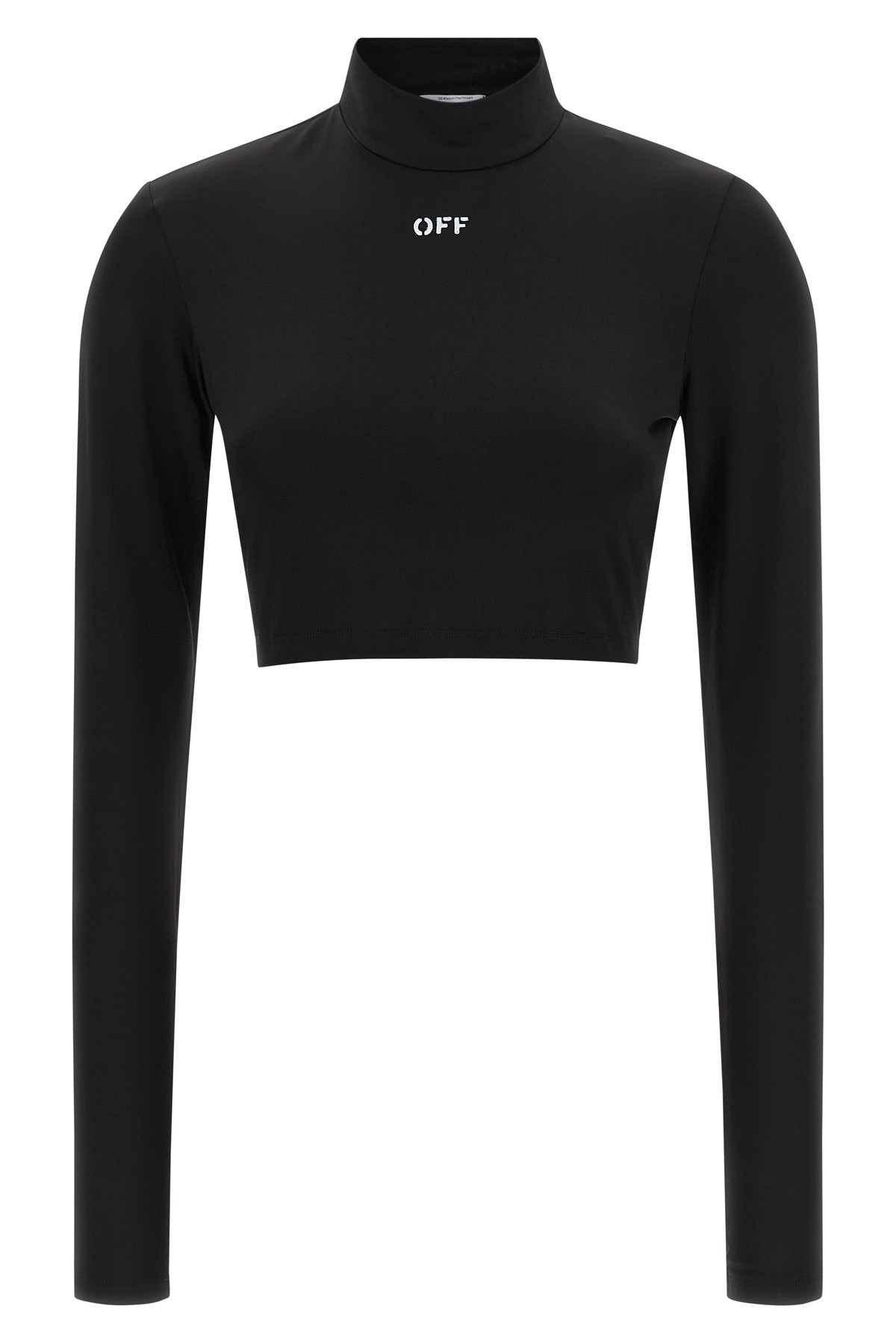 OFF-WHITE Crop-Top "Off Stamp"　オフホワイト クロップトップ「オフスタンプ」 OFF-WHITE