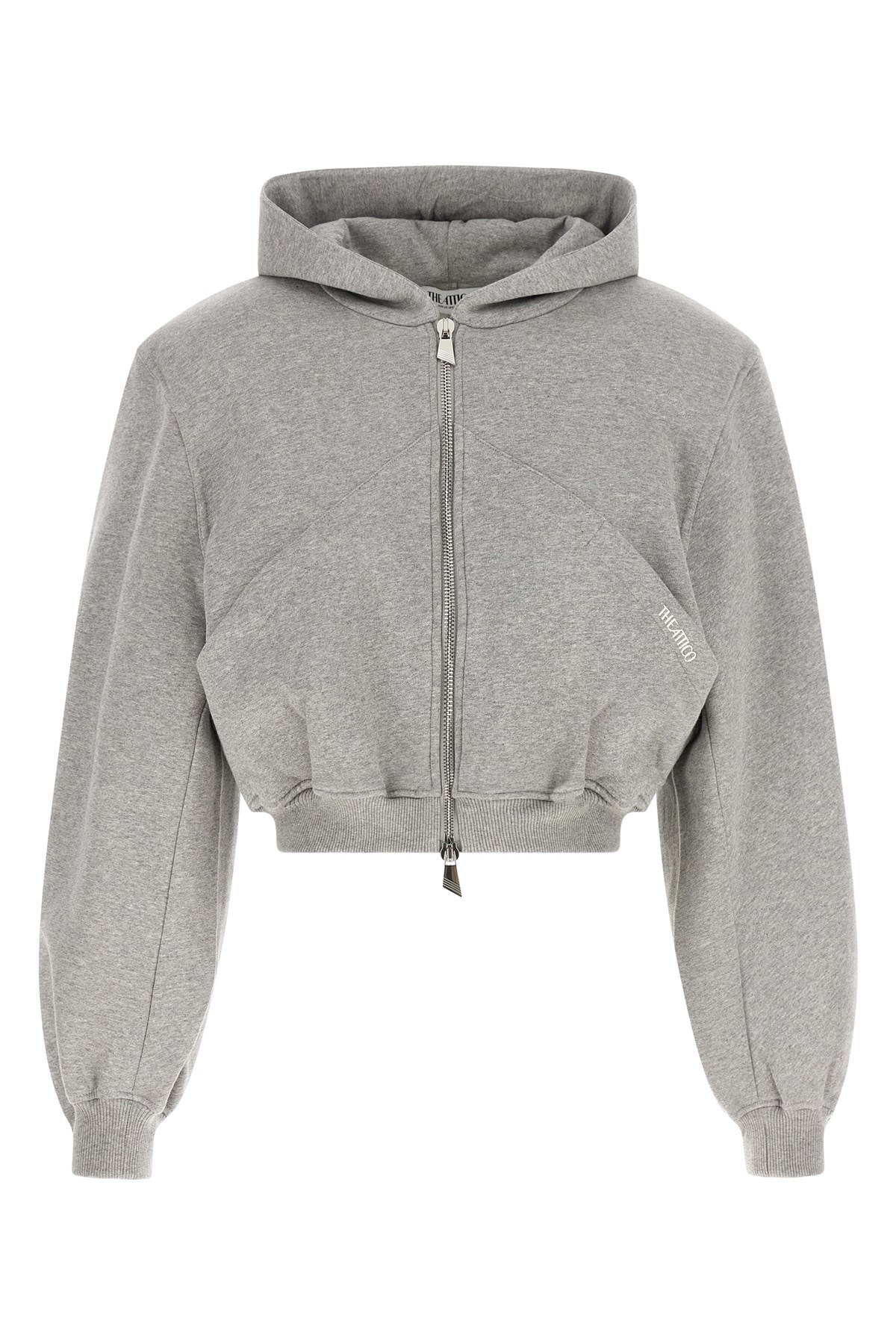 THE ATTICO Cropped-Kapuzenpullover THE