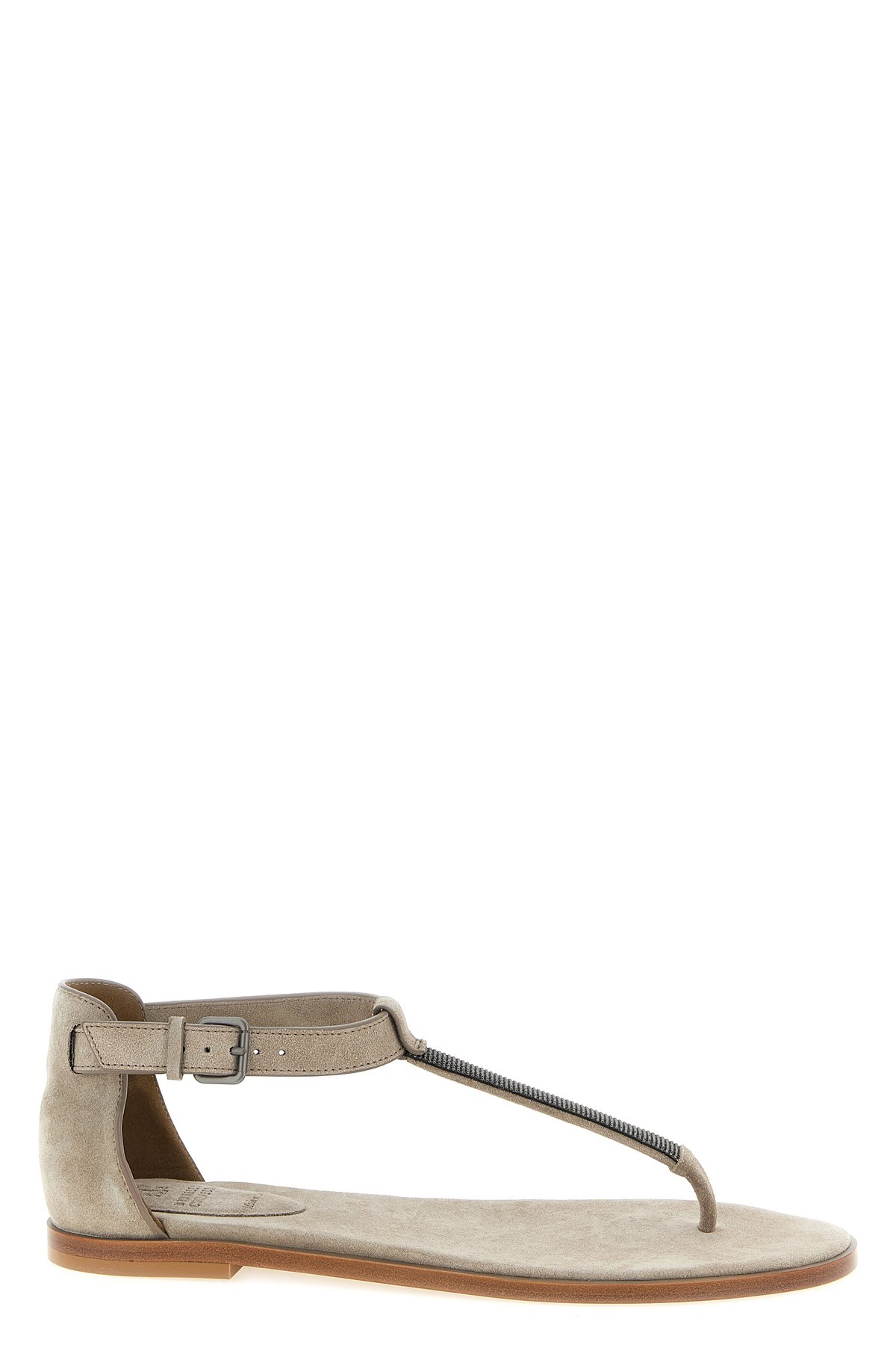 BRUNELLO CUCINELLI Sandalen "Precious Strap"　BRUNELLO CUCINELLI サンダル「プレシャスストラップ」 BRUNELLO