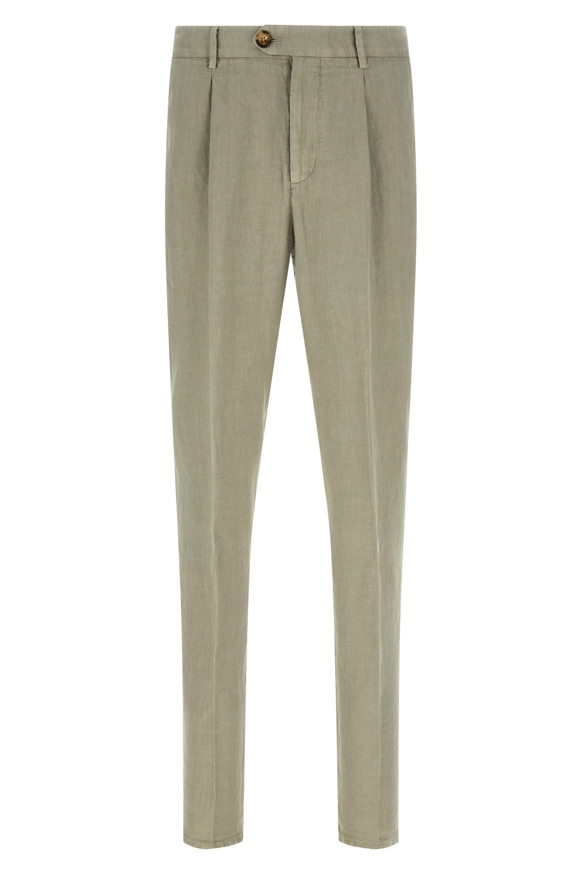 BRUNELLO CUCINELLI Hose Aus Gabardine Aus Leinen　BRUNELLO CUCINELLI リネンギャバジン パンツ BRUNELLO