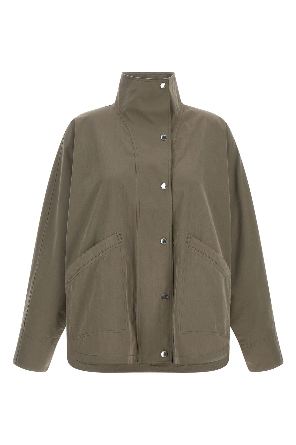 Totême 'summer Parachute' Jacket In Green