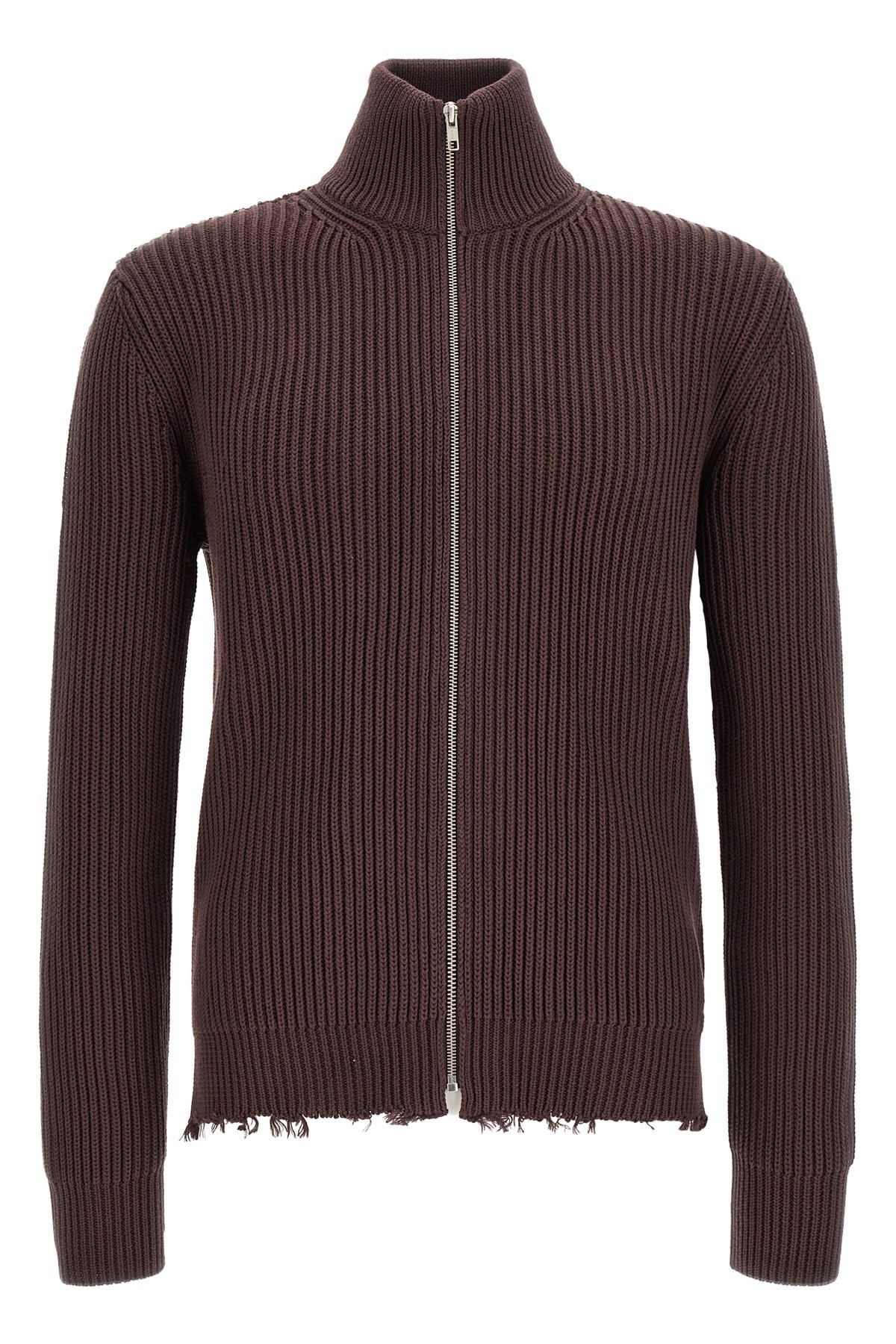 MM6 MAISON MARGIELA Gerippter Rollkragenpullover Aus Baumwolle MM6