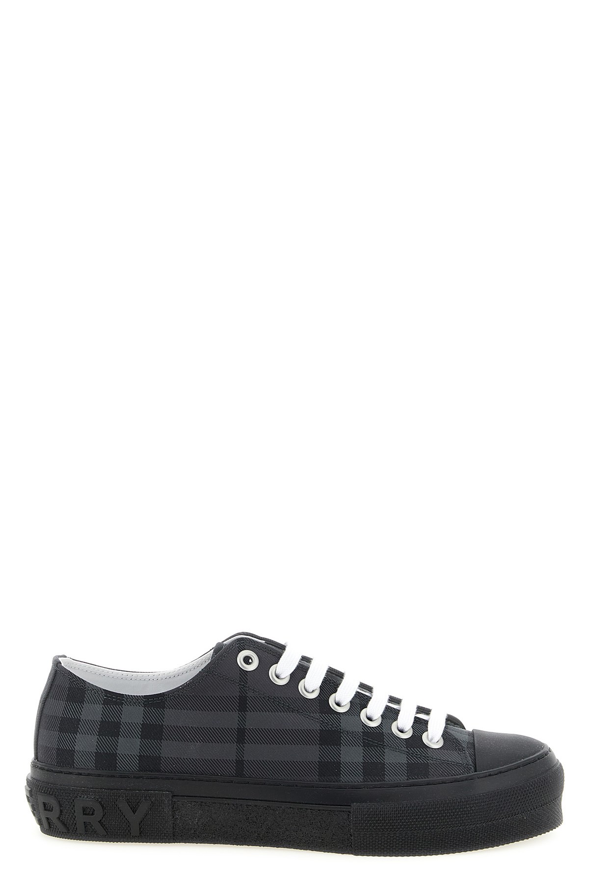 BURBERRY Sneakers Mit Karodruck　BURBERRY スニーカー チェックプリント BURBERRY