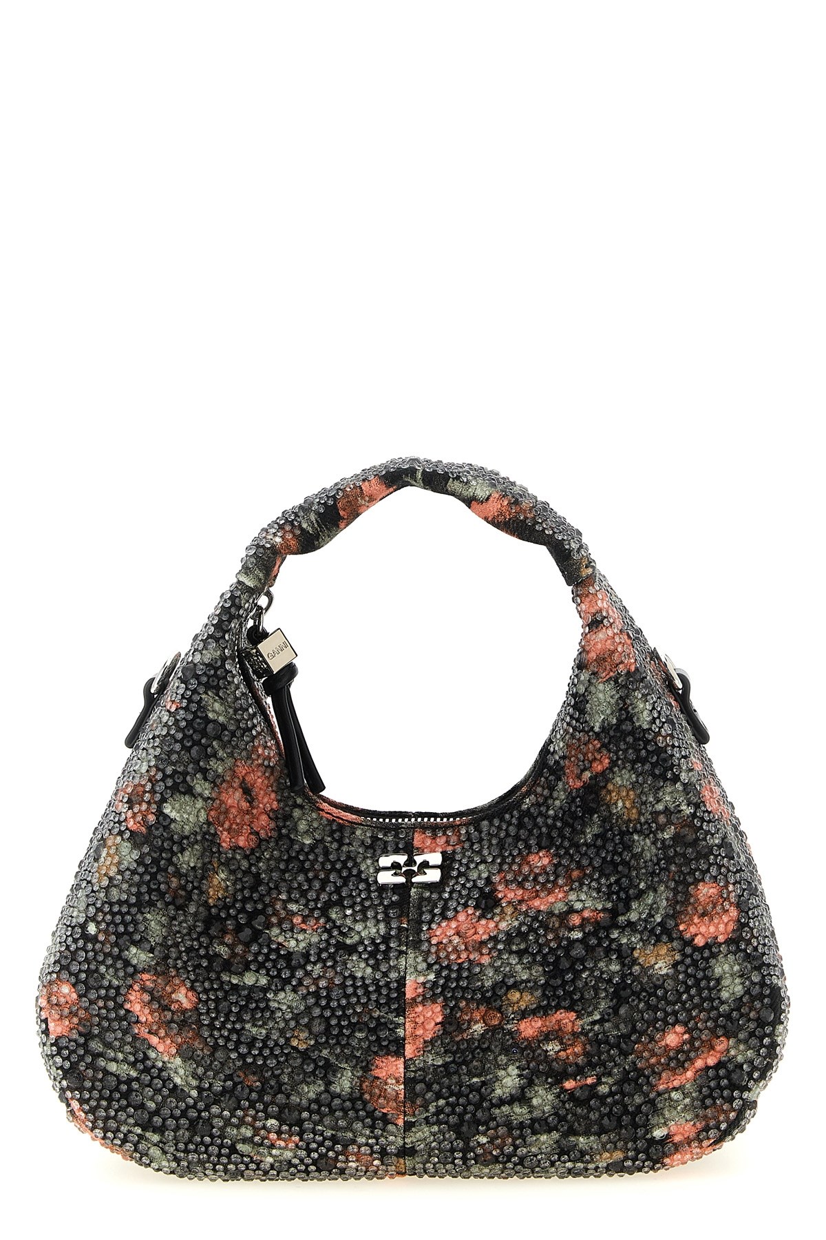 GANNI Handtasche "Mini Hobo Flowers"　GANNI ハンドバッグ「ミニ ホーボー フラワーズ」 GANNI