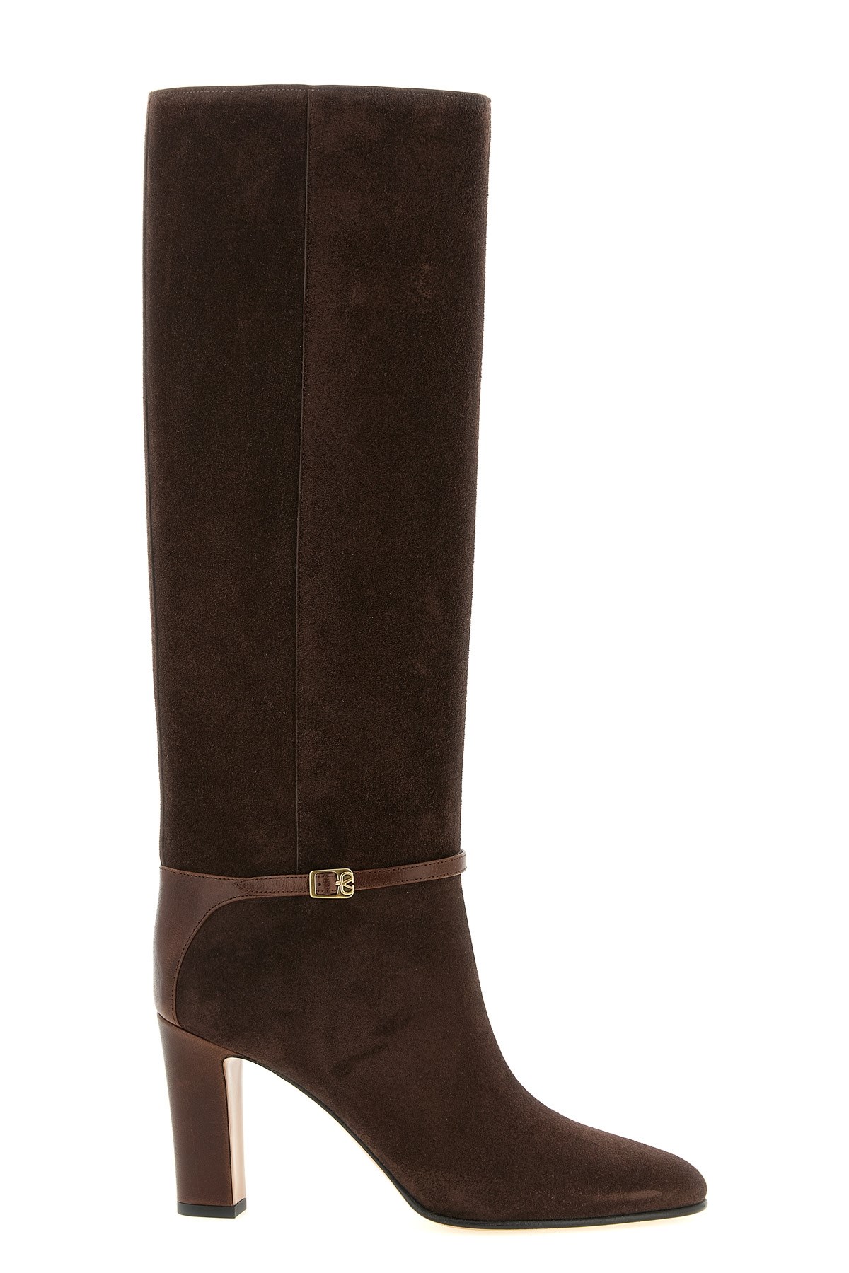 Valentino Garavani 'pattie' Boots In Brown