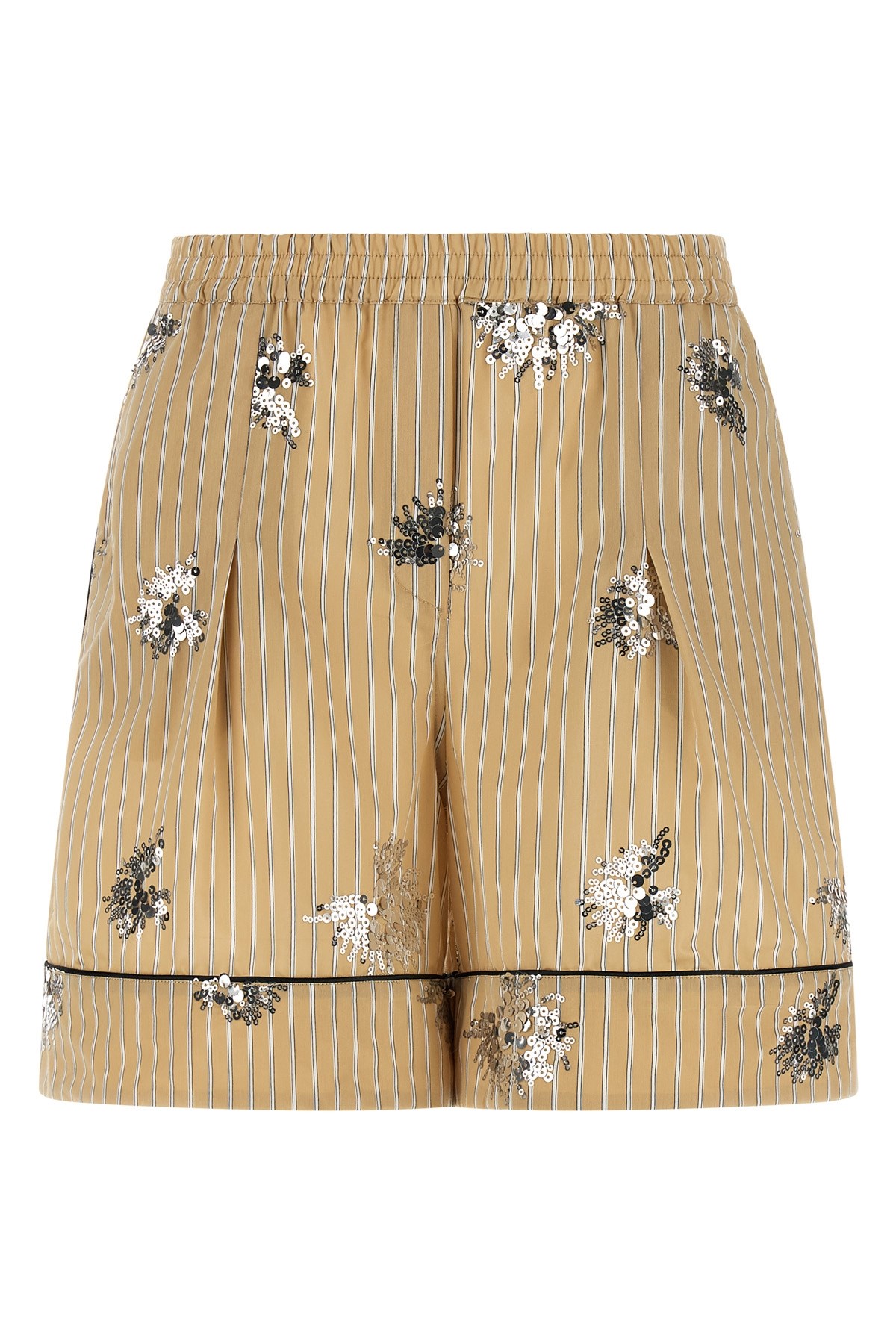 Le Twins 'sole' Shorts In Beige