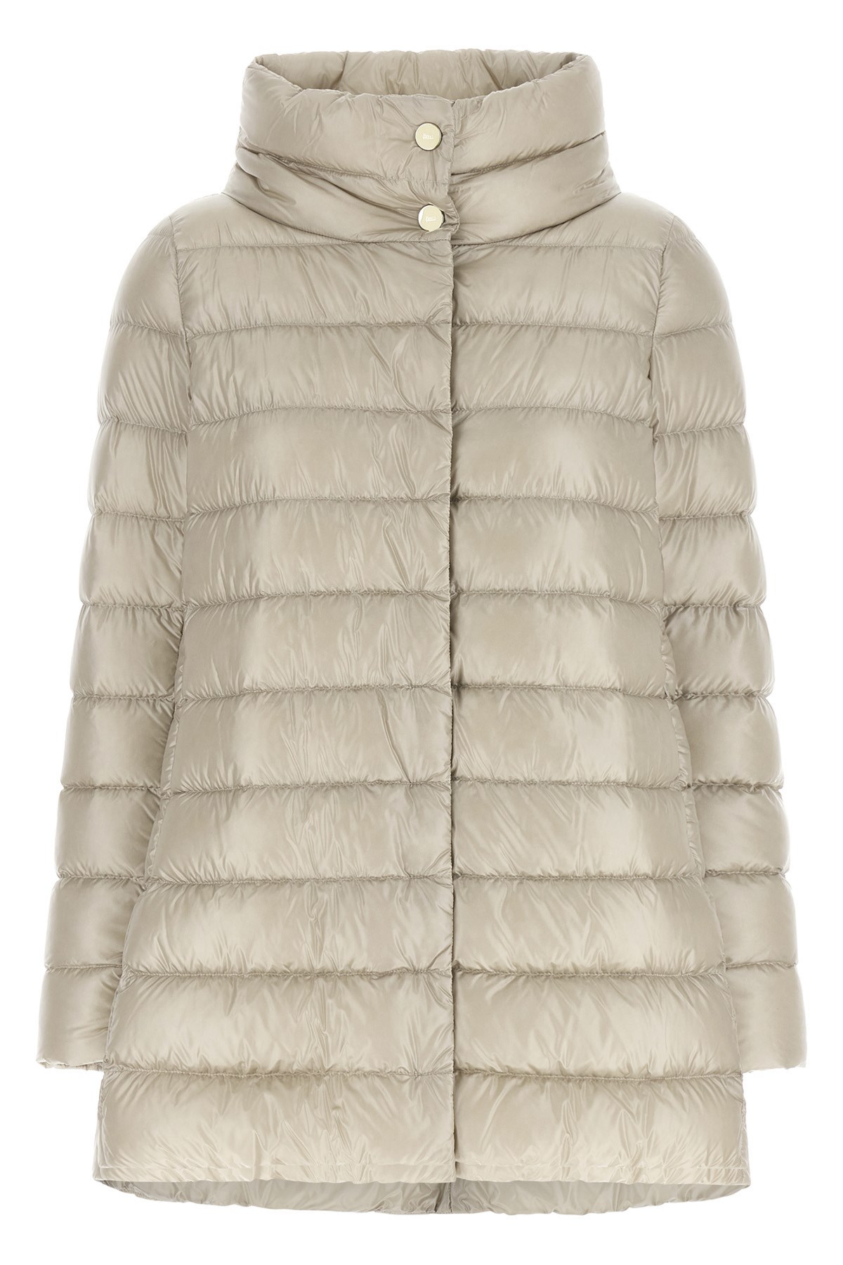 Herno 'amelia' Down Jacket In Beige