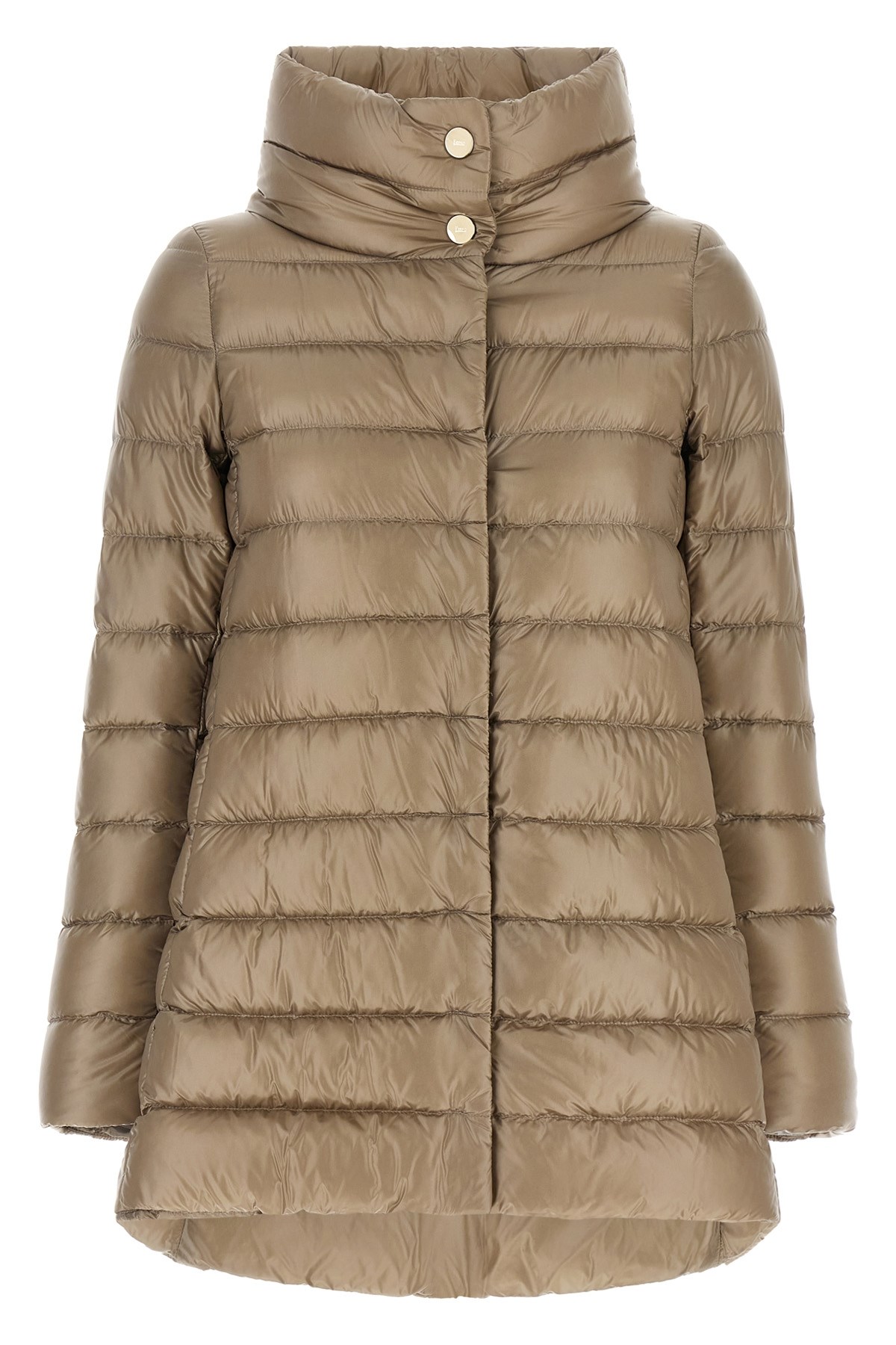 Herno 'amelia' Down Jacket In Beige