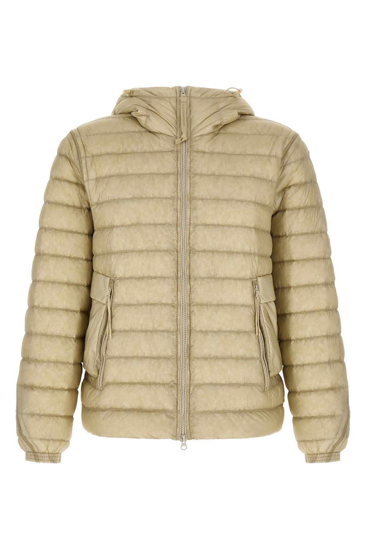 C.p. Company C. P. Company 'goggle' Down Jacket In Beige