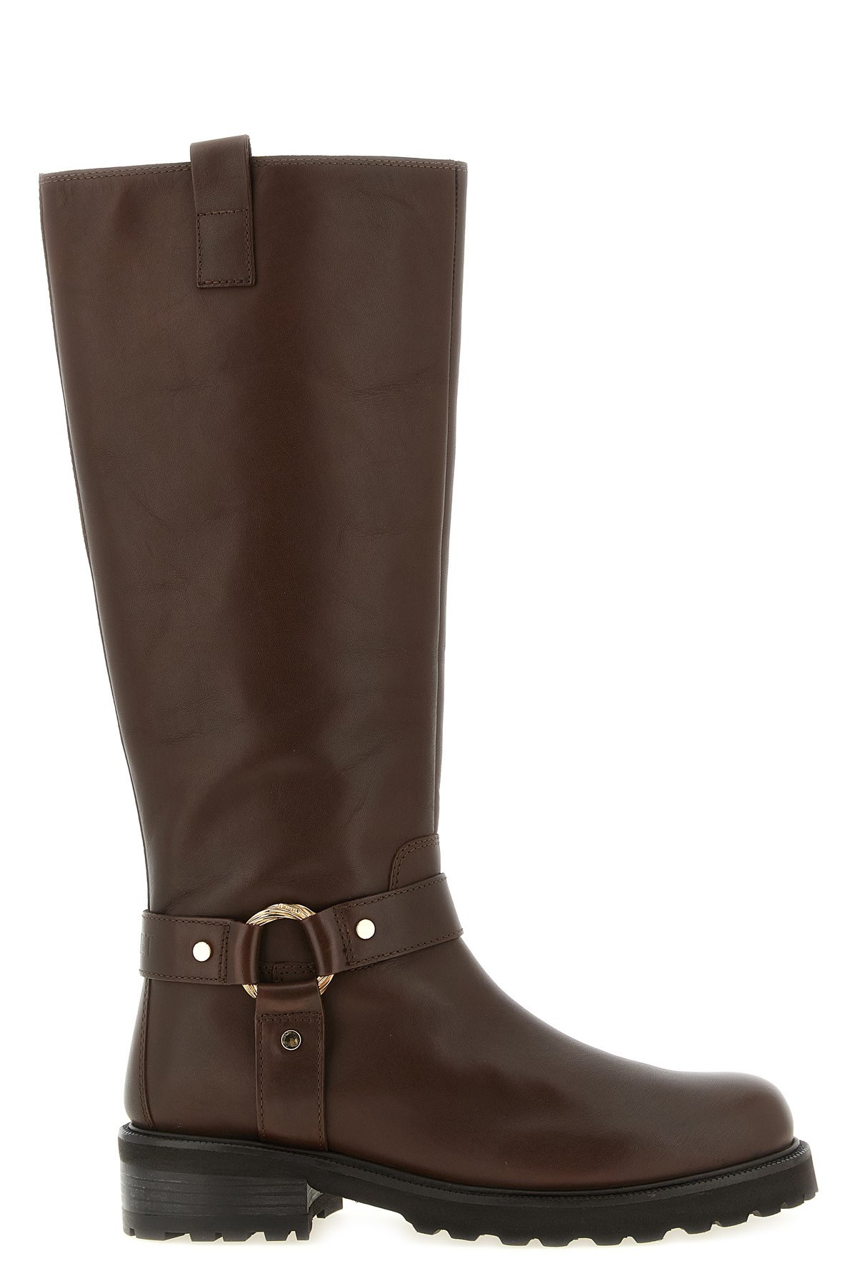 TWIN SET Torchon Ring Boots